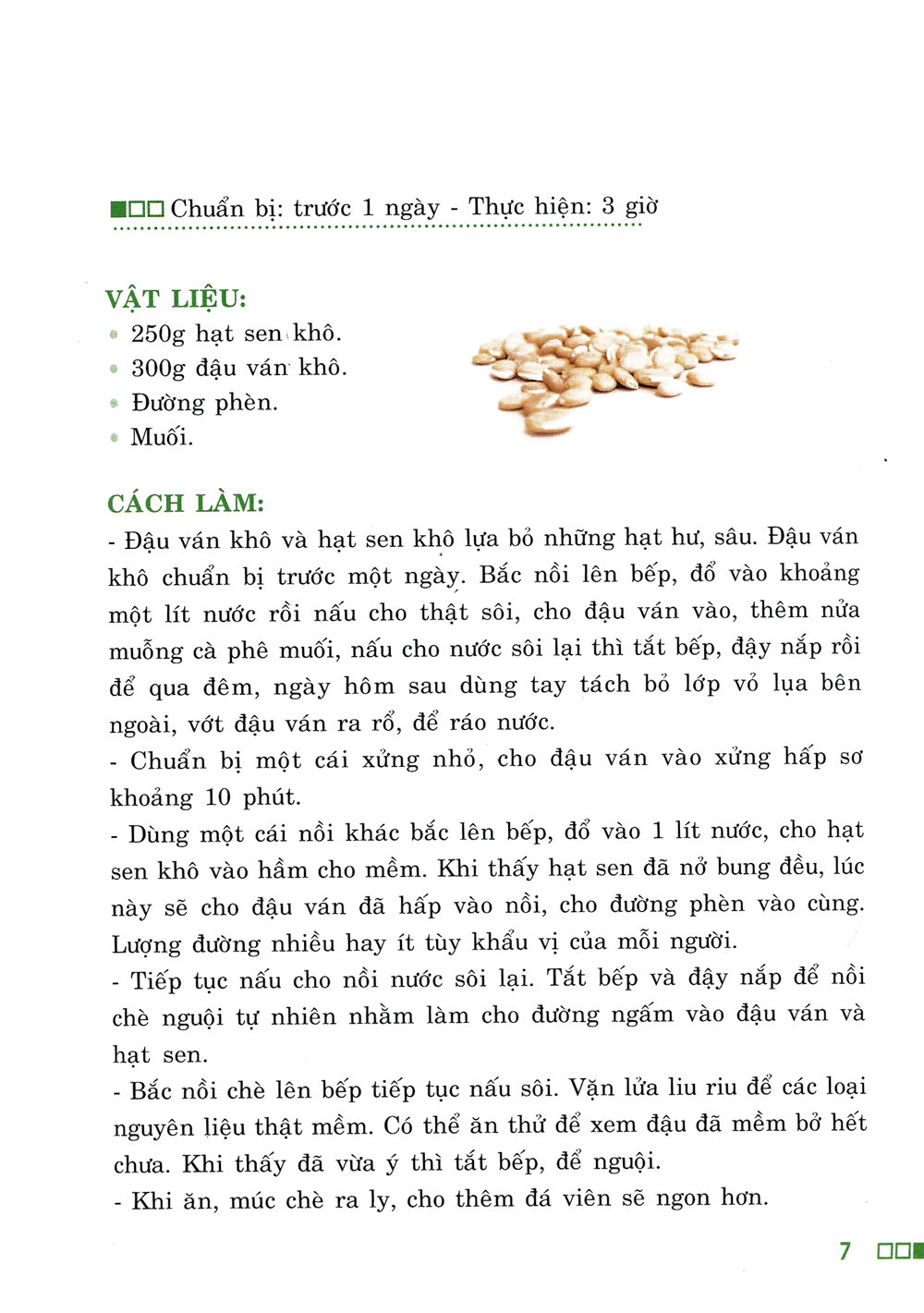 ngọt ngào chè nam bộ