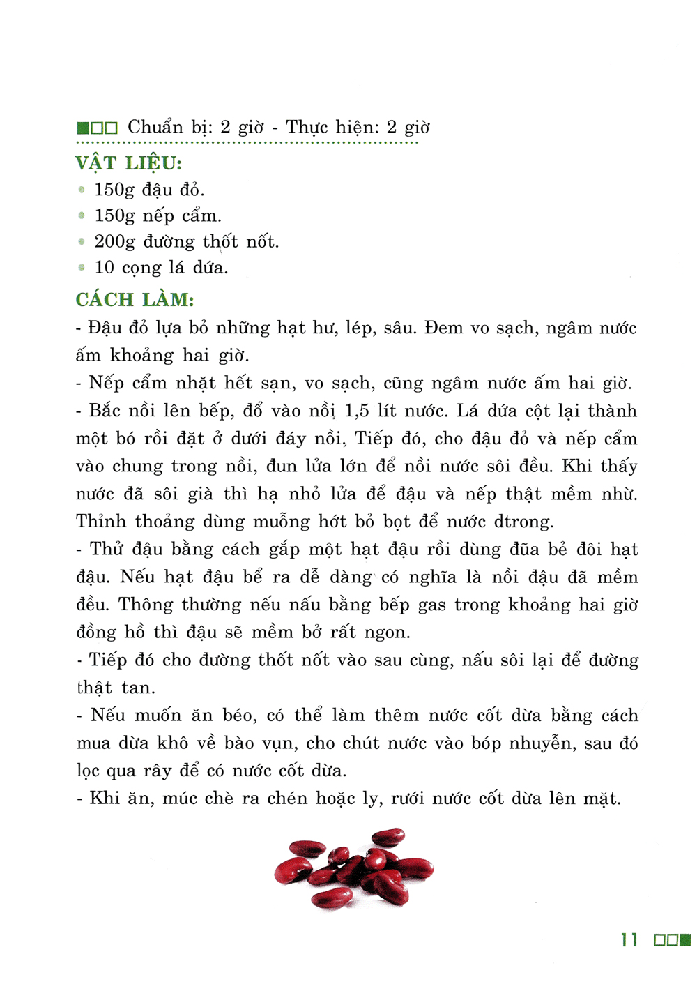 ngọt ngào chè nam bộ