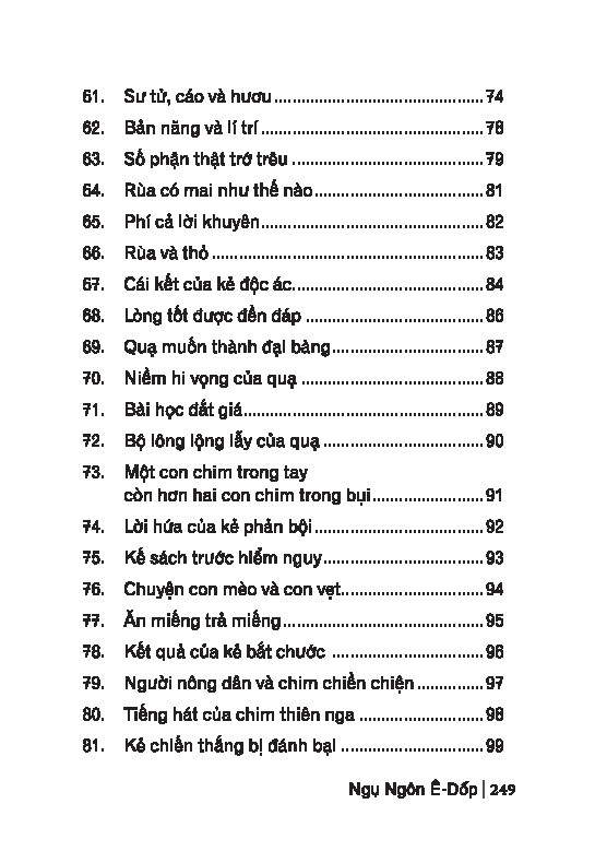 ngụ ngôn ê-dốp