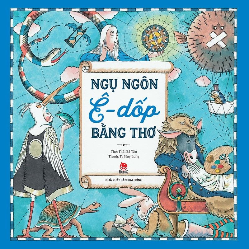 ngụ ngôn ê-dốp bằng thơ (tái bản 2024)