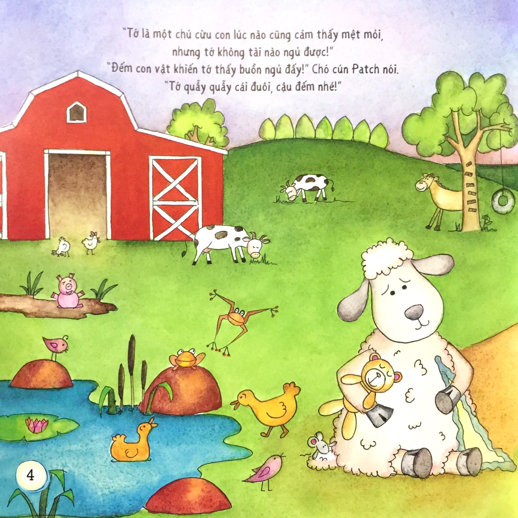 ngủ ngon nào cừu con - bé tập đếm!