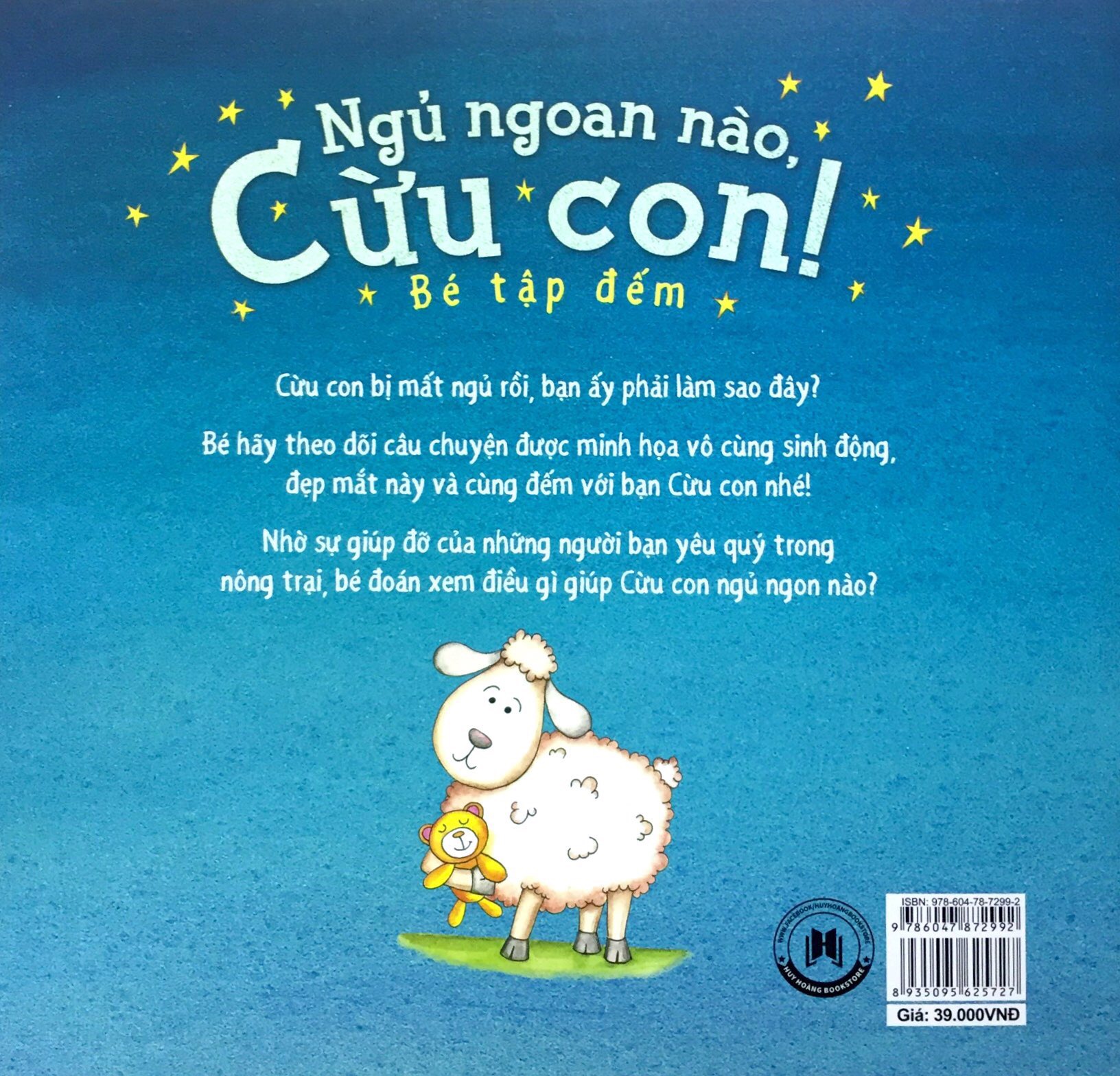 ngủ ngon nào cừu con - bé tập đếm!
