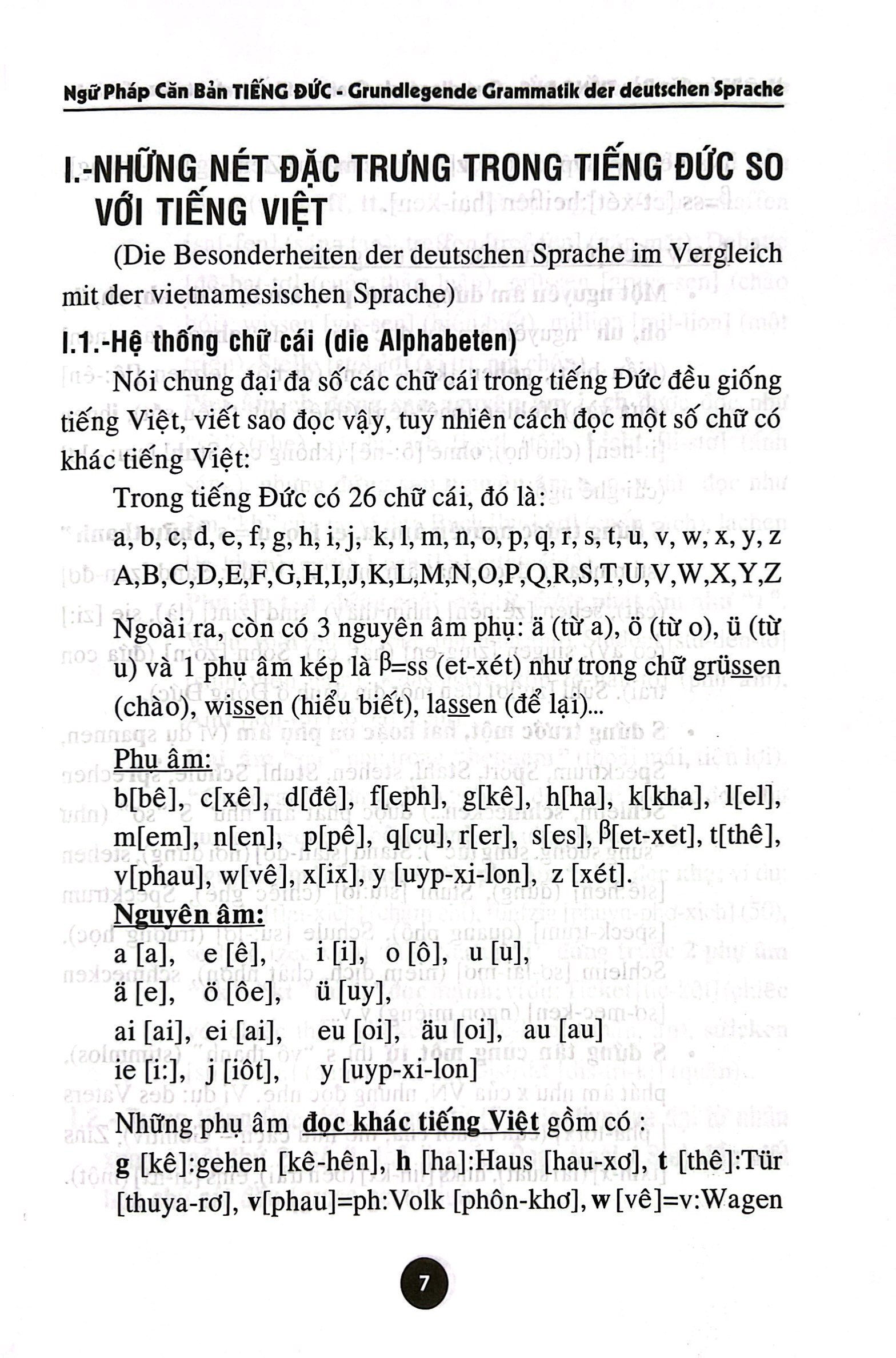 ngữ pháp căn bản tiếng đức