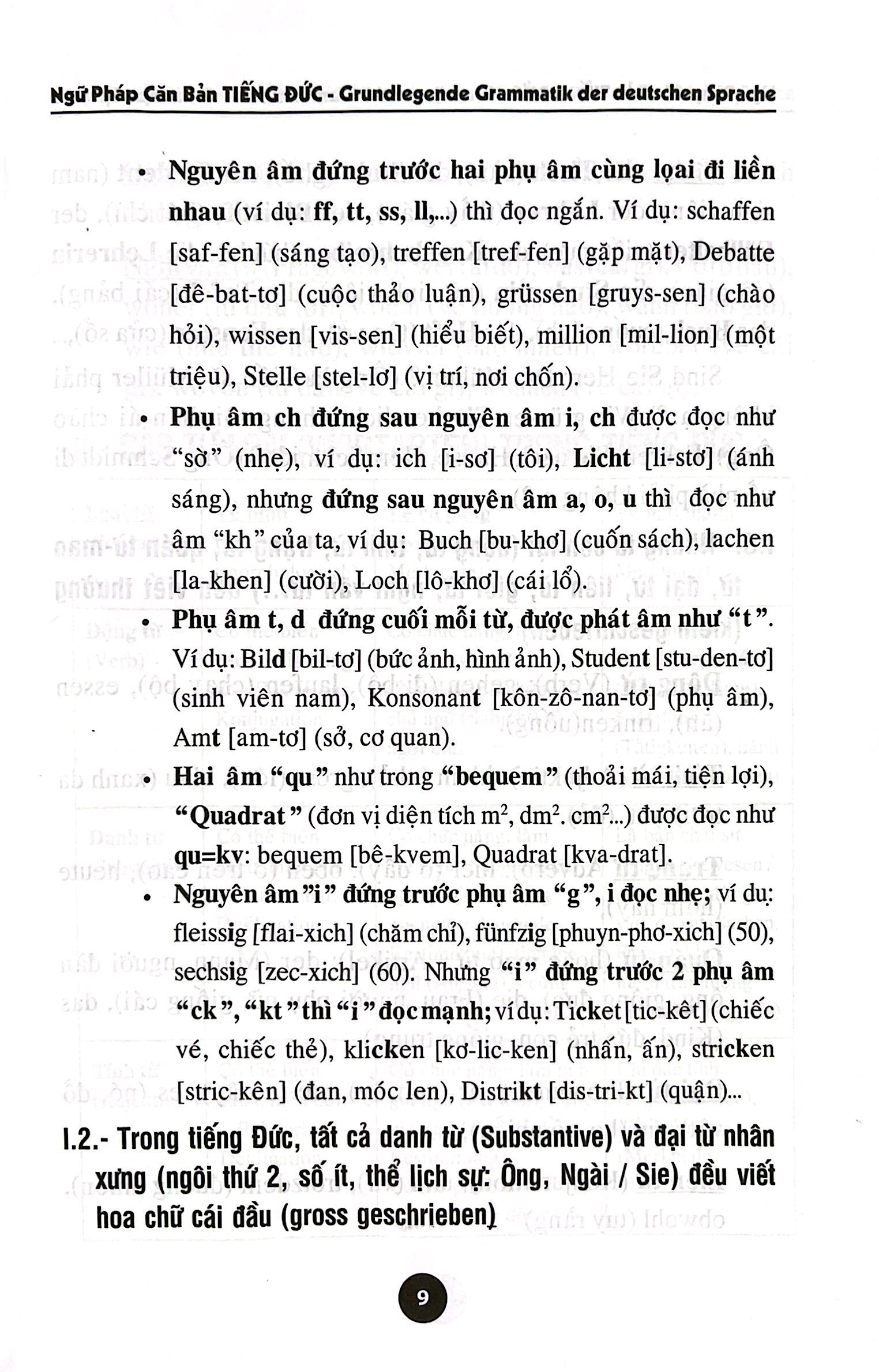 ngữ pháp căn bản tiếng đức