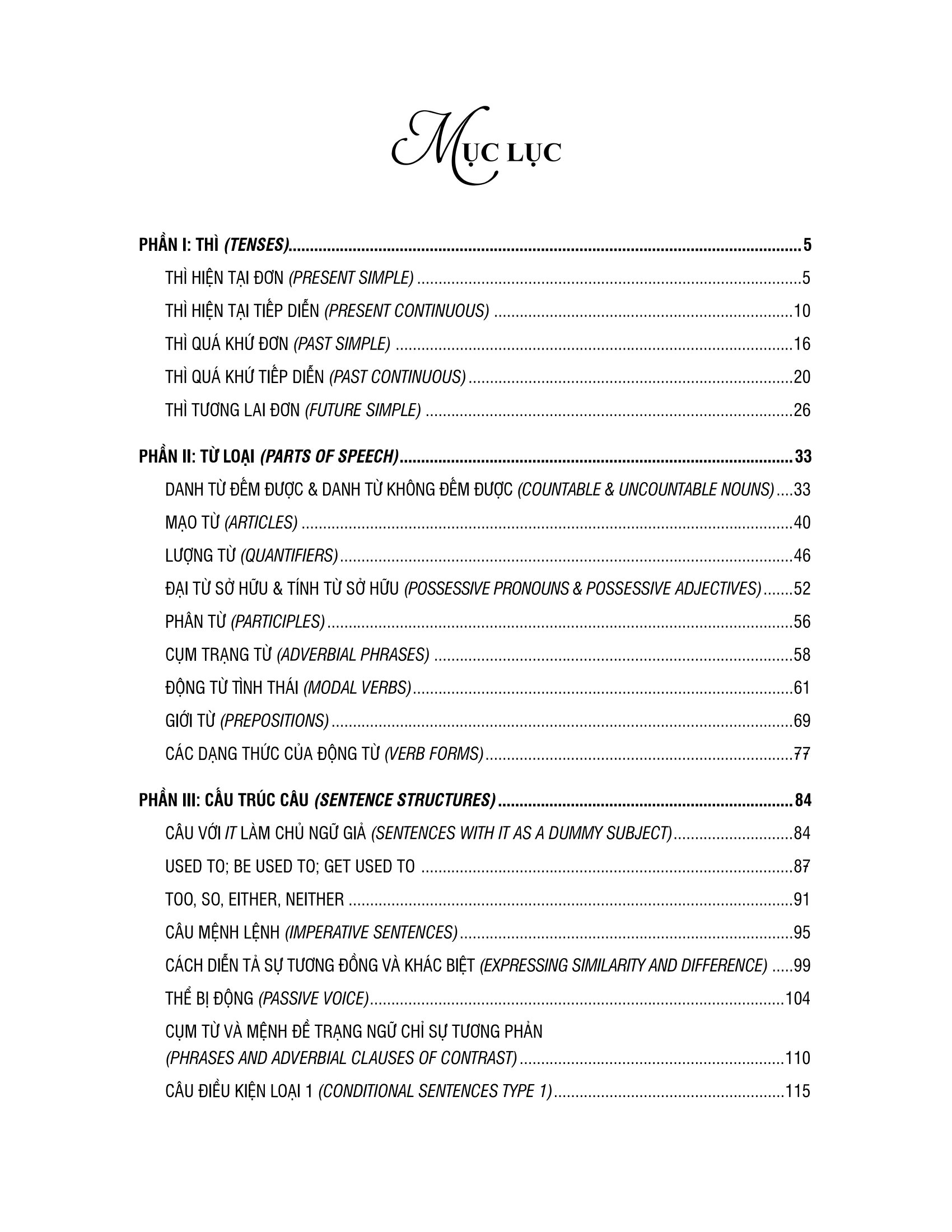 ngữ pháp tiếng anh 7 (theo chương trình khung của bộ giáo dục và đào tạo)