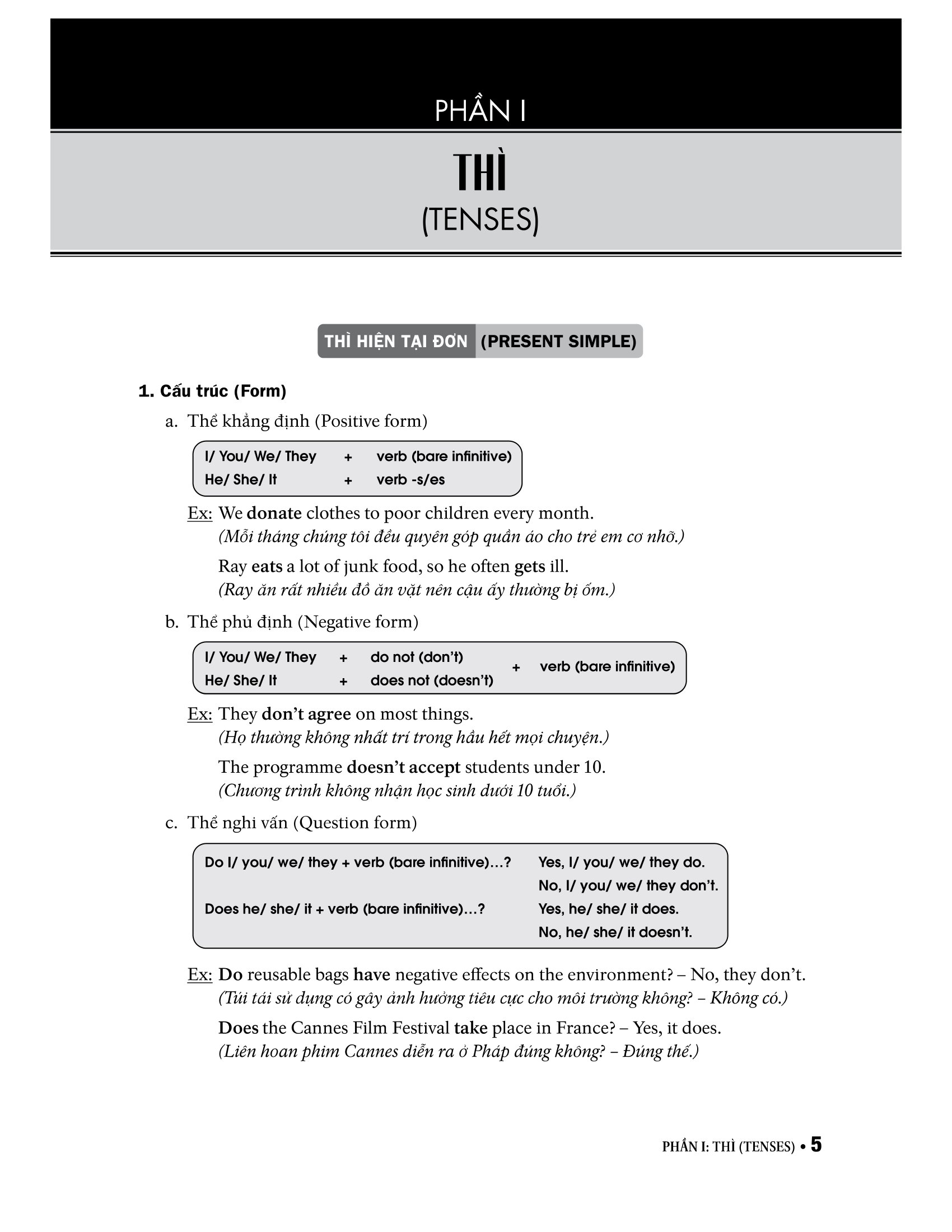 ngữ pháp tiếng anh 7 (theo chương trình khung của bộ giáo dục và đào tạo)