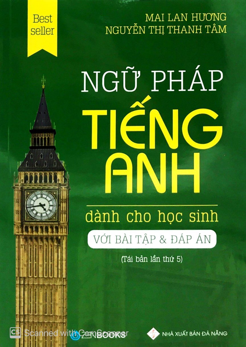 ngữ pháp tiếng anh dành cho học sinh - vở bài tập & đáp án (tái bản)