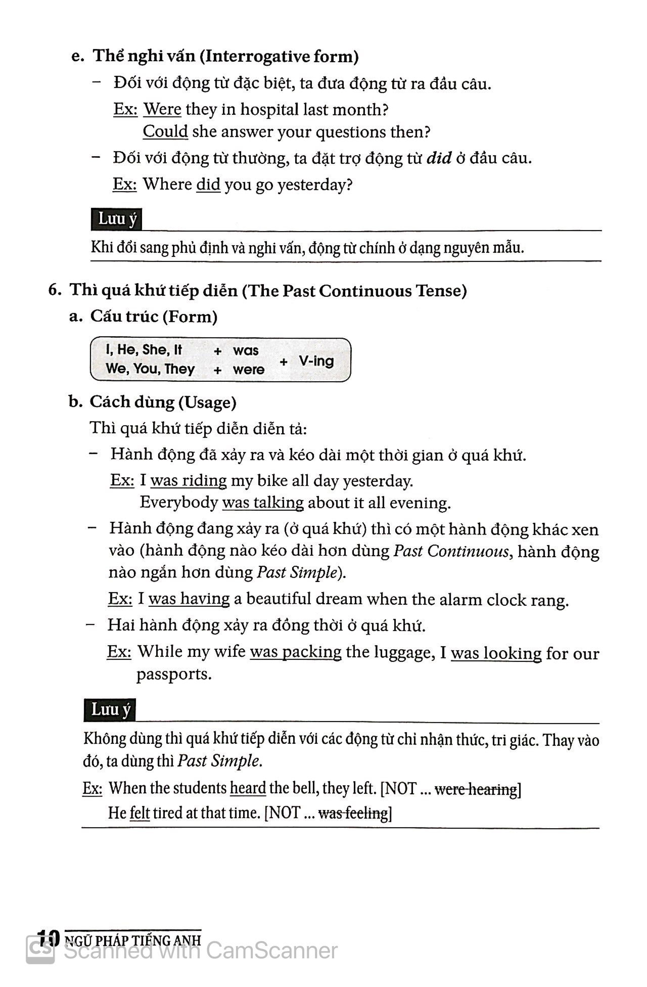 ngữ pháp tiếng anh dành cho học sinh - vở bài tập & đáp án (tái bản)