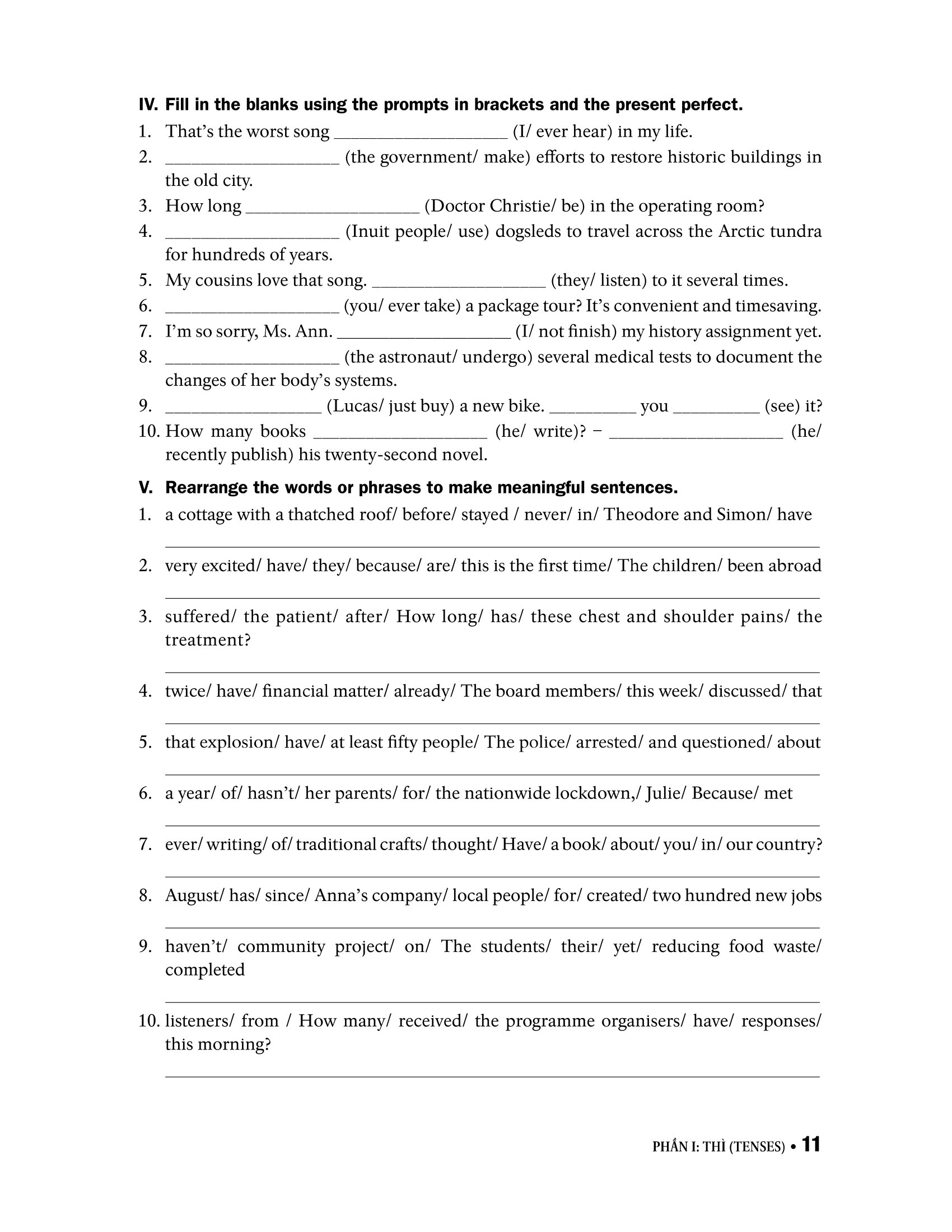 ngữ pháp tiếng anh lớp 9 - theo chương trình khung của bộ gd&đt