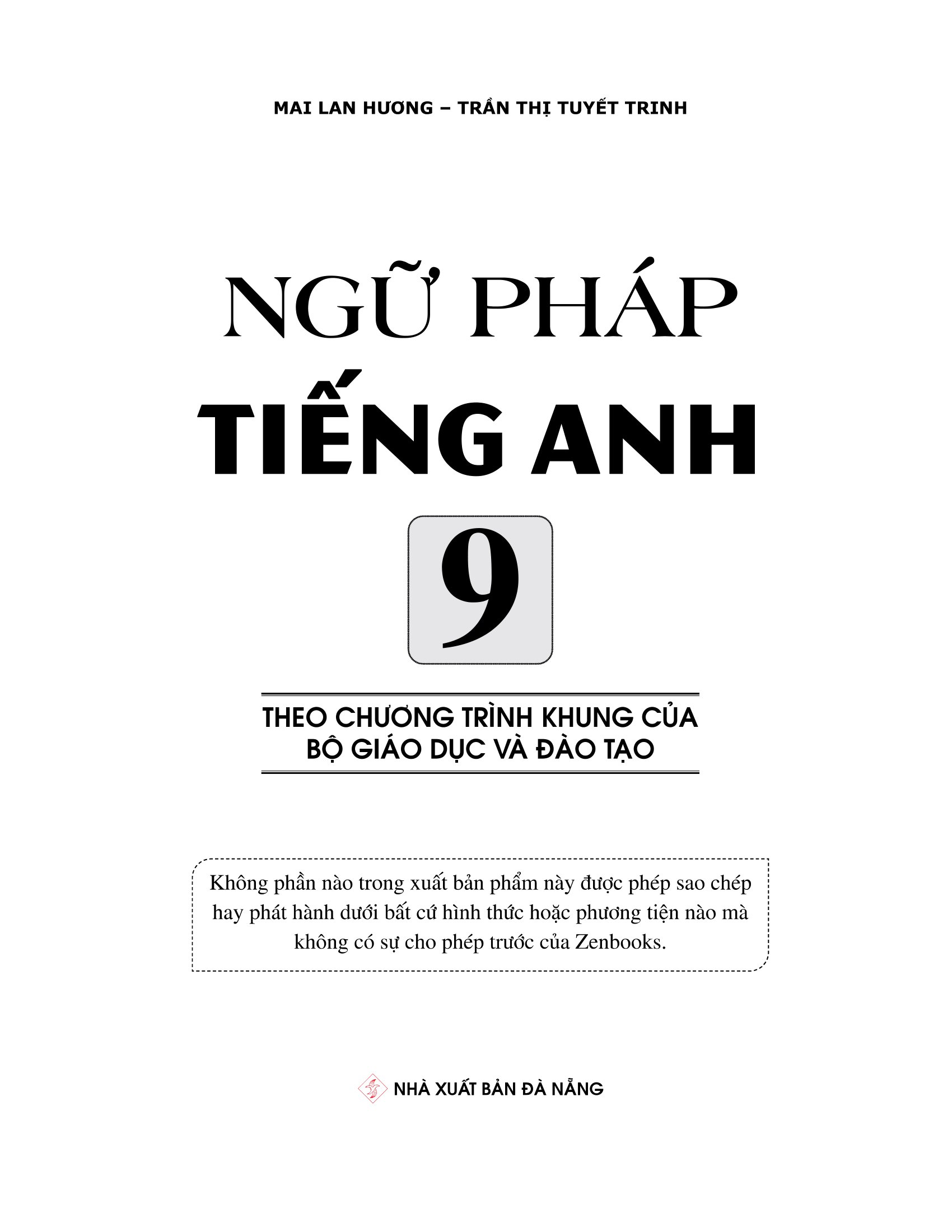 ngữ pháp tiếng anh lớp 9 - theo chương trình khung của bộ gd&đt