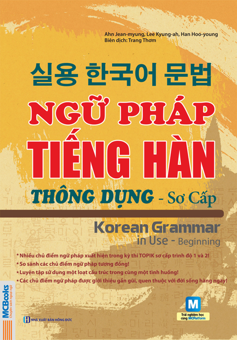 ngữ pháp tiếng hàn thông dụng sơ cấp (tái bản)