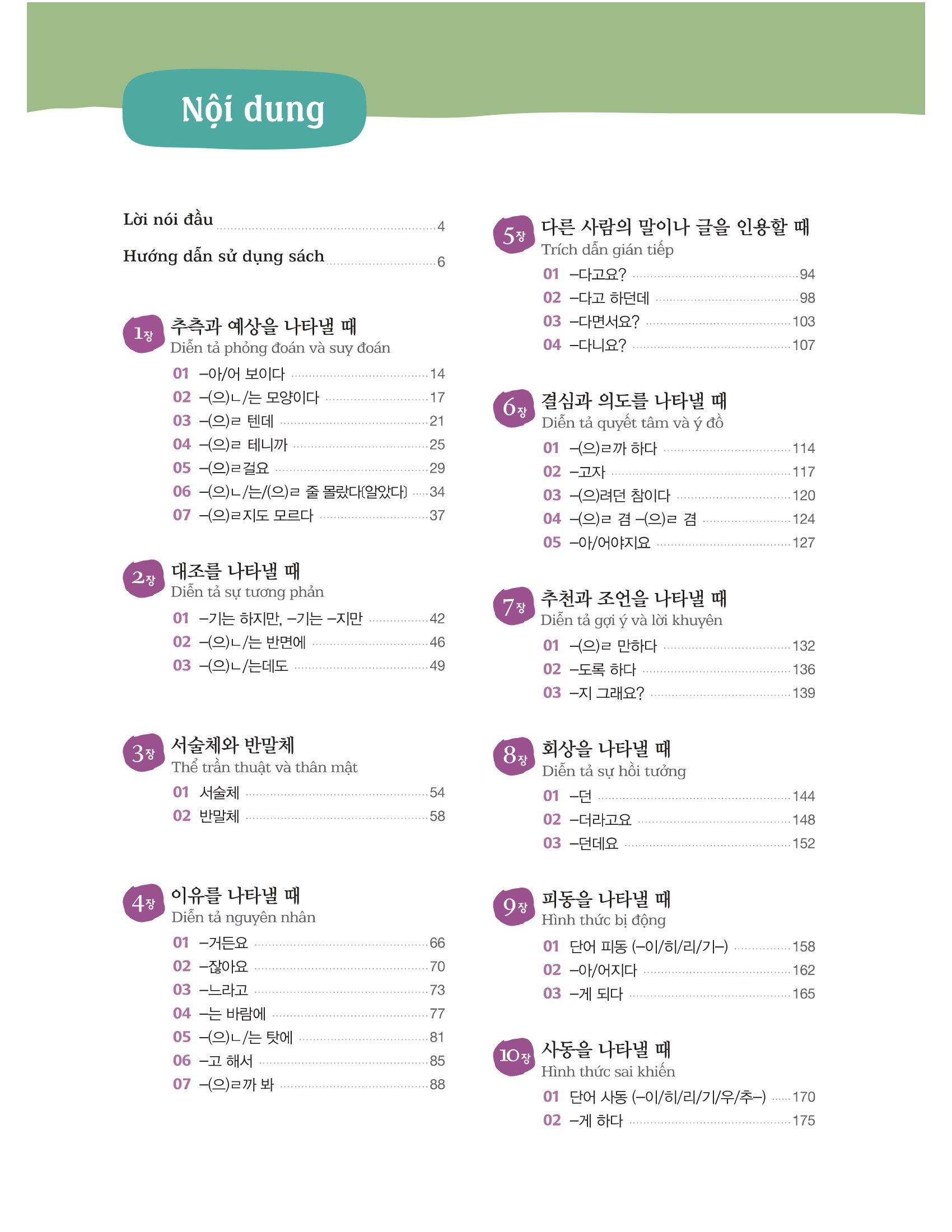 ngữ pháp tiếng hàn thông dụng - trung cấp (tái bản)