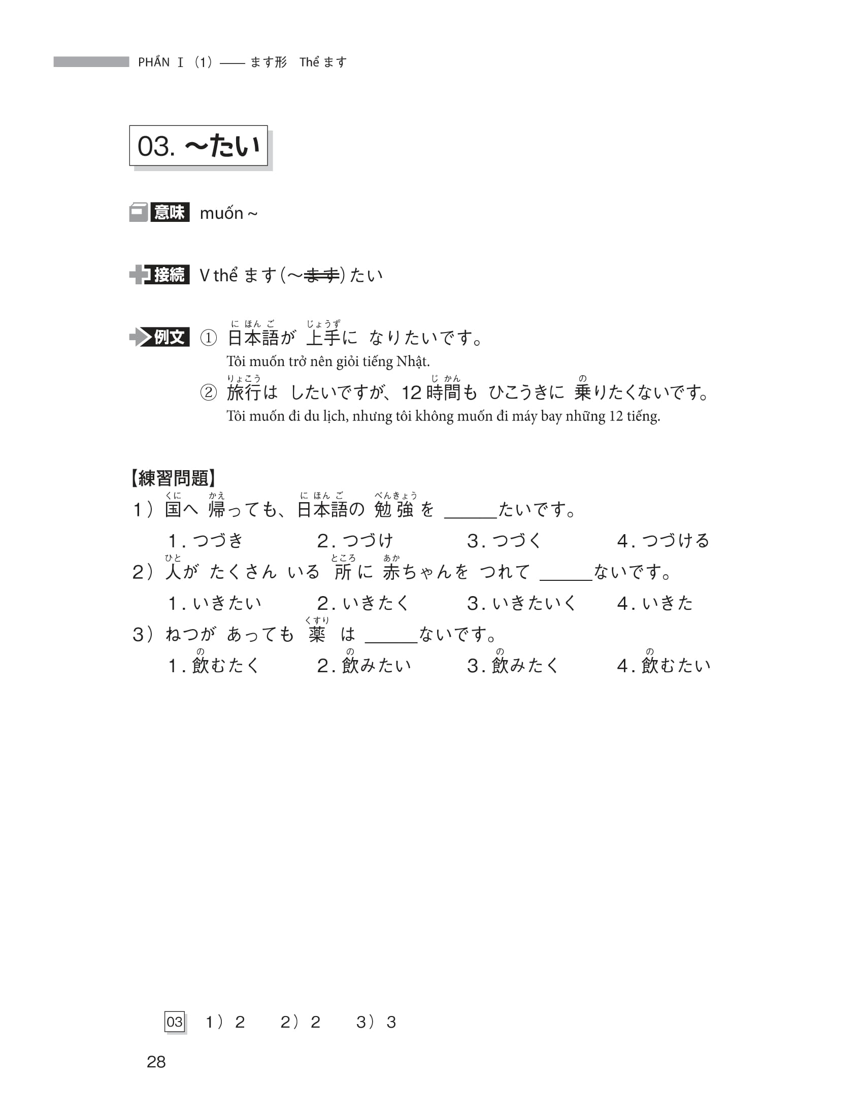 ngữ pháp tiếng nhật căn bản dành cho người mới học