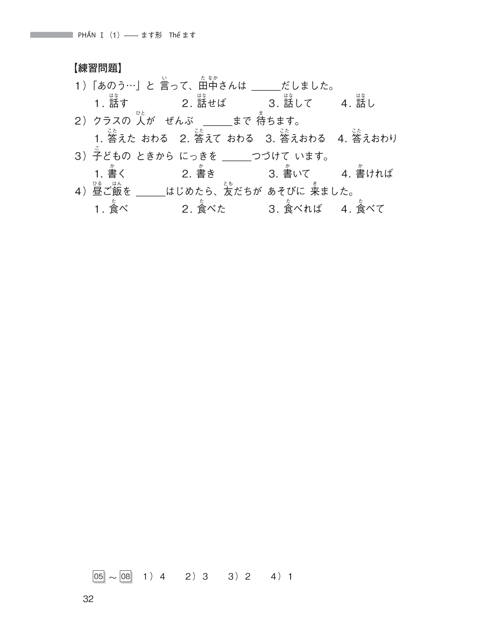 ngữ pháp tiếng nhật căn bản dành cho người mới học