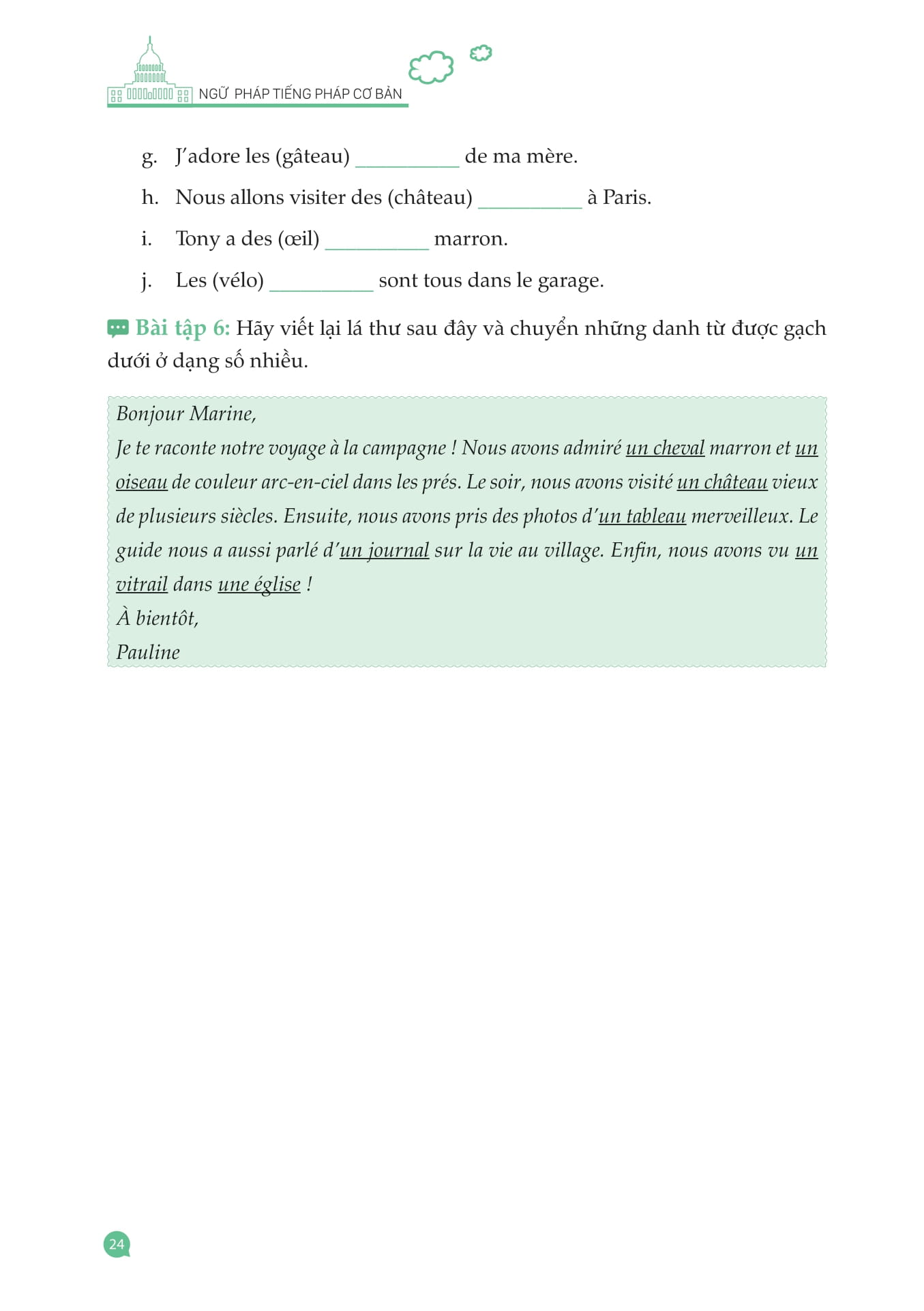 Ngữ Pháp Tiếng Pháp Cơ Bản