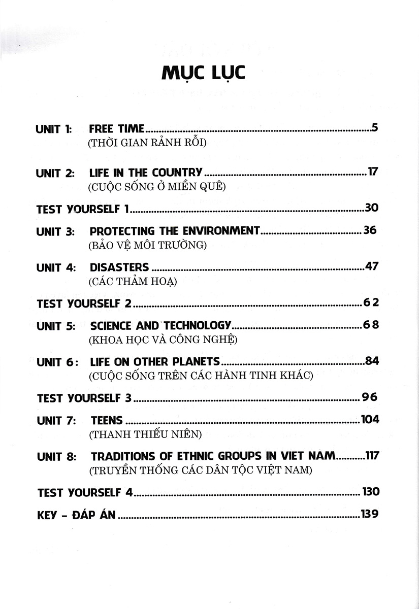 ngữ pháp và bài tập thực hành tiếng anh 8 (bám sát sgk i-learn smart world)