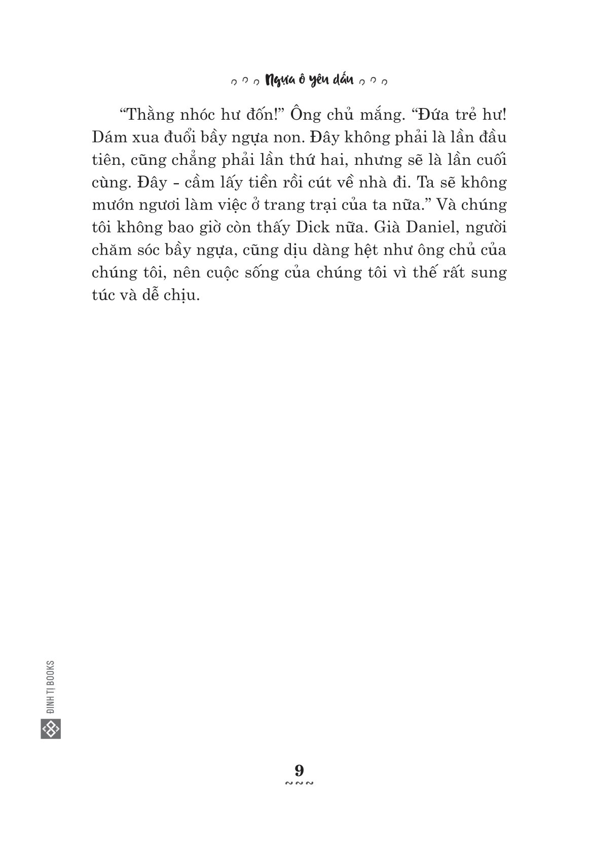 ngựa ô yêu dấu