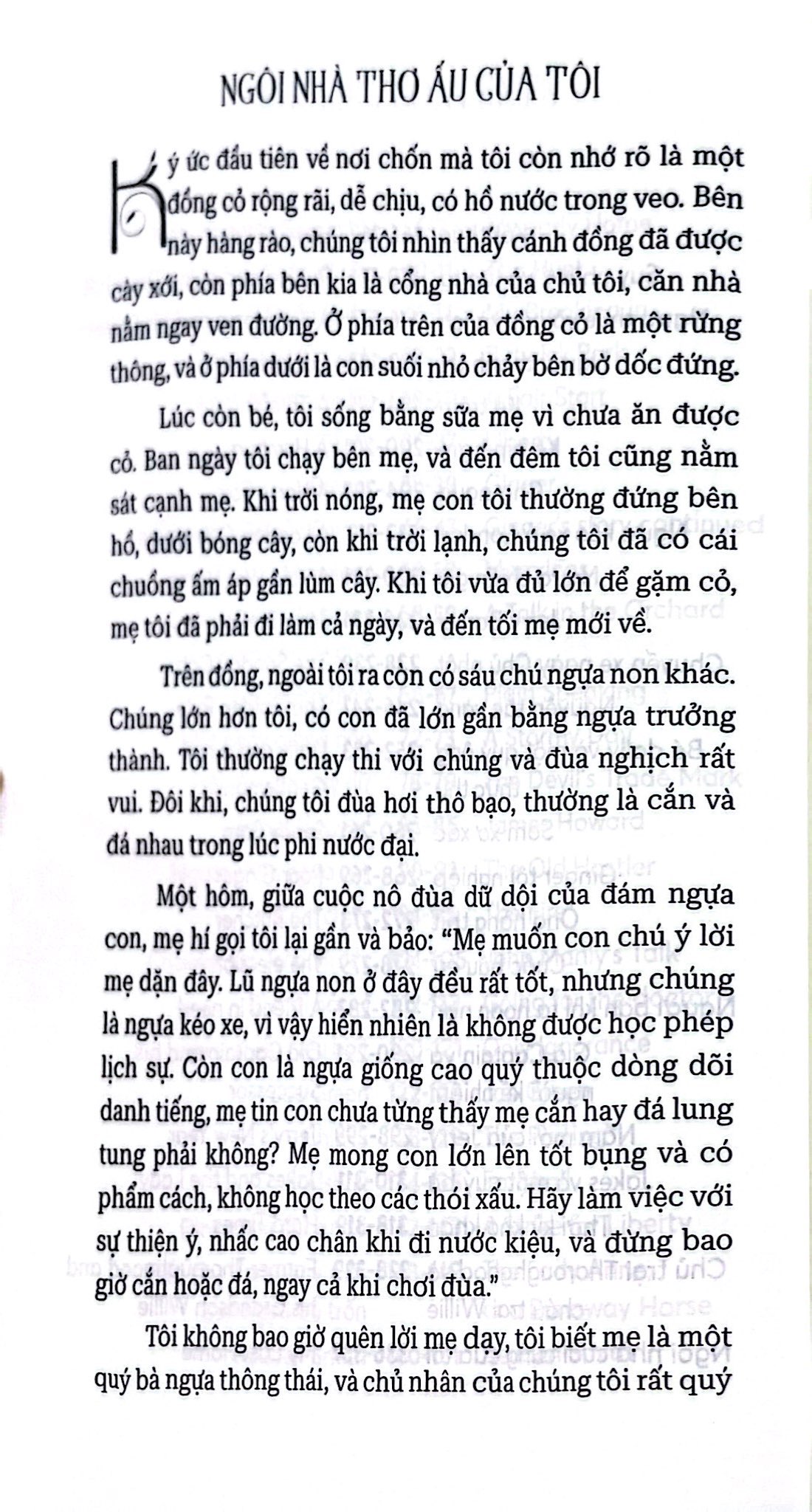 ngựa ô yêu dấu - black beauty - song ngữ việt-anh