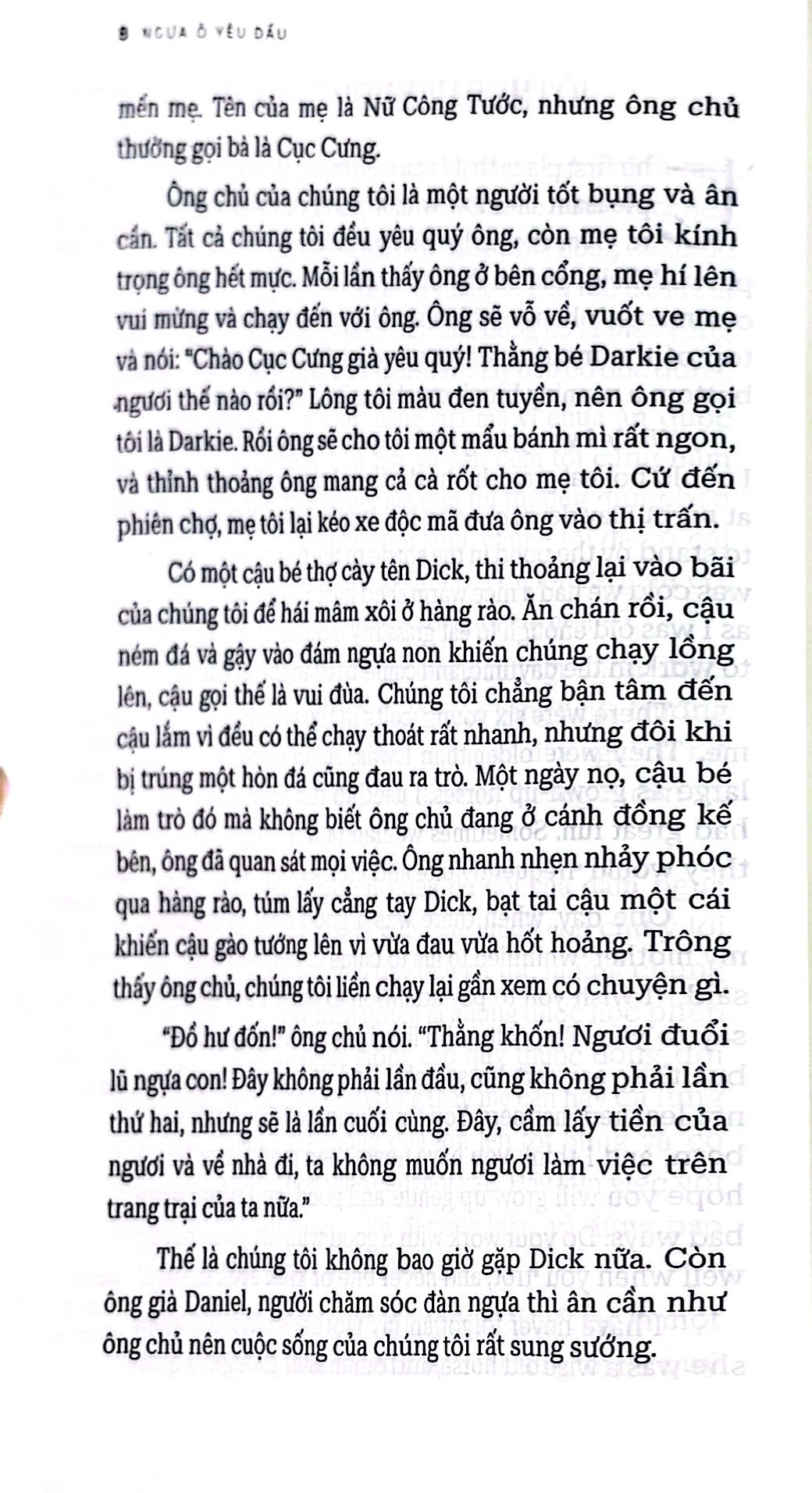 ngựa ô yêu dấu - black beauty - song ngữ việt-anh