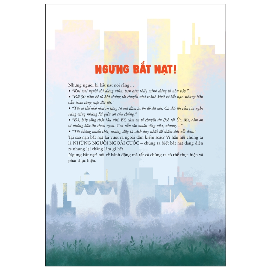 ngưng bắt nạt!