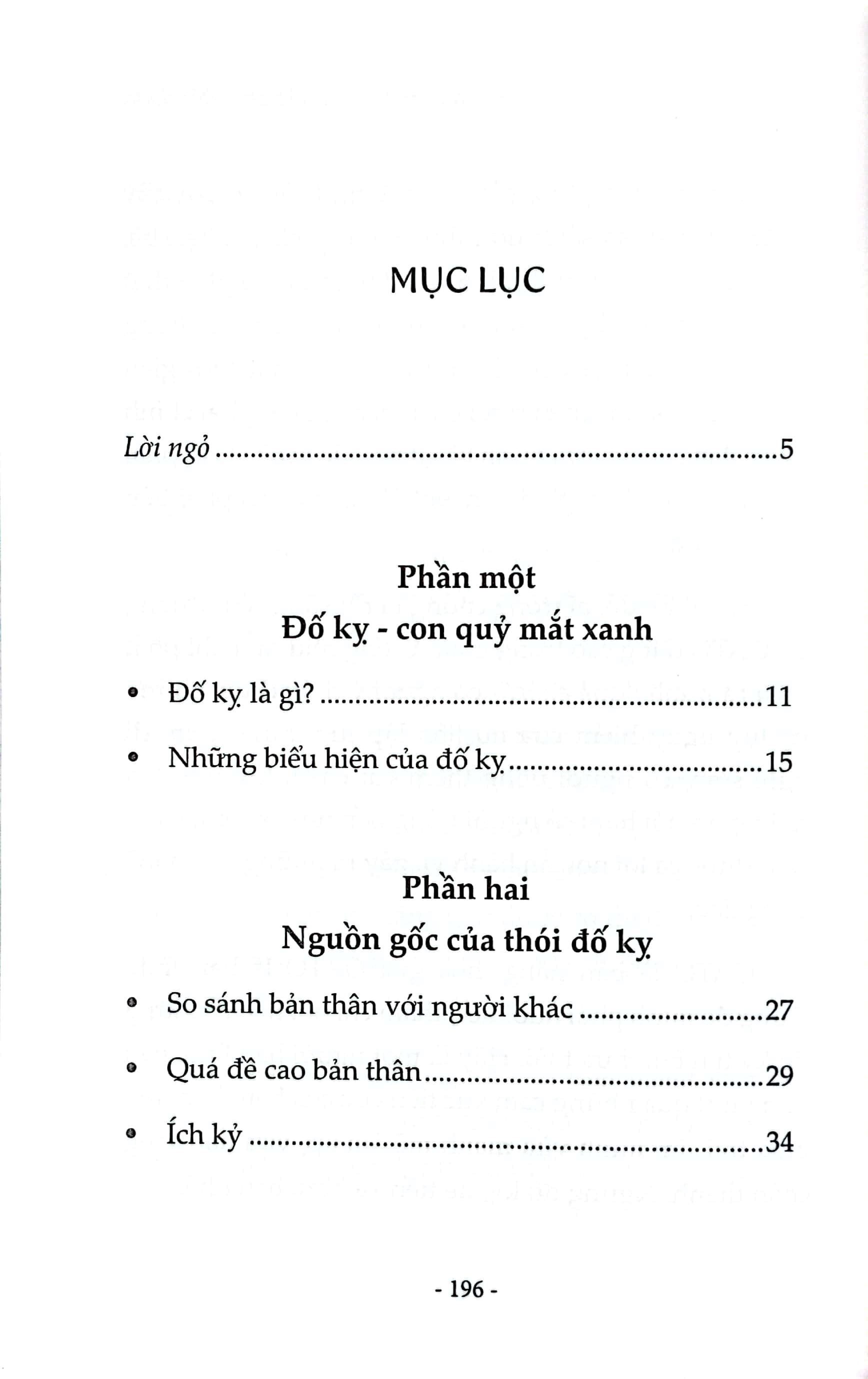 ngưng đố kỵ để tiến xa hơn