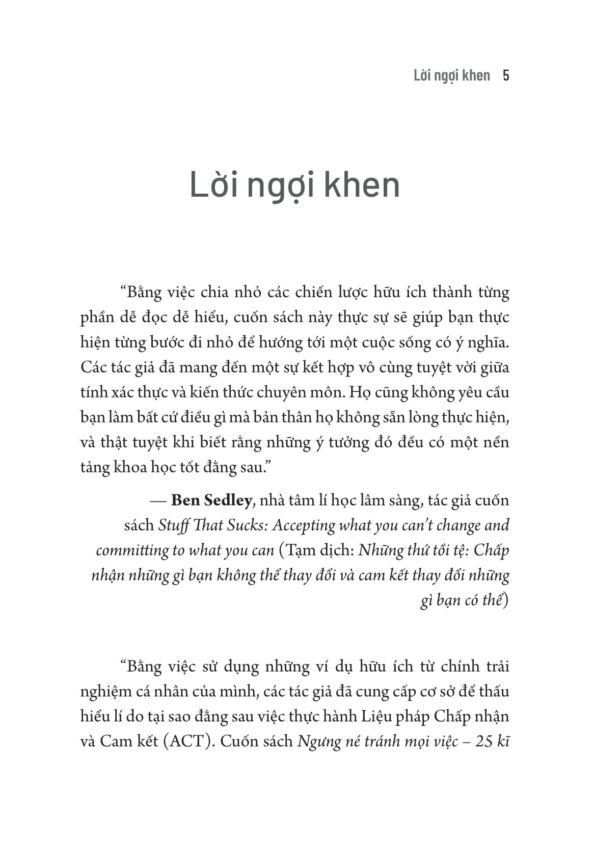 ngưng né tránh mọi việc - 25 kĩ năng nhỏ để đối mặt với nỗi sợ của bạn
