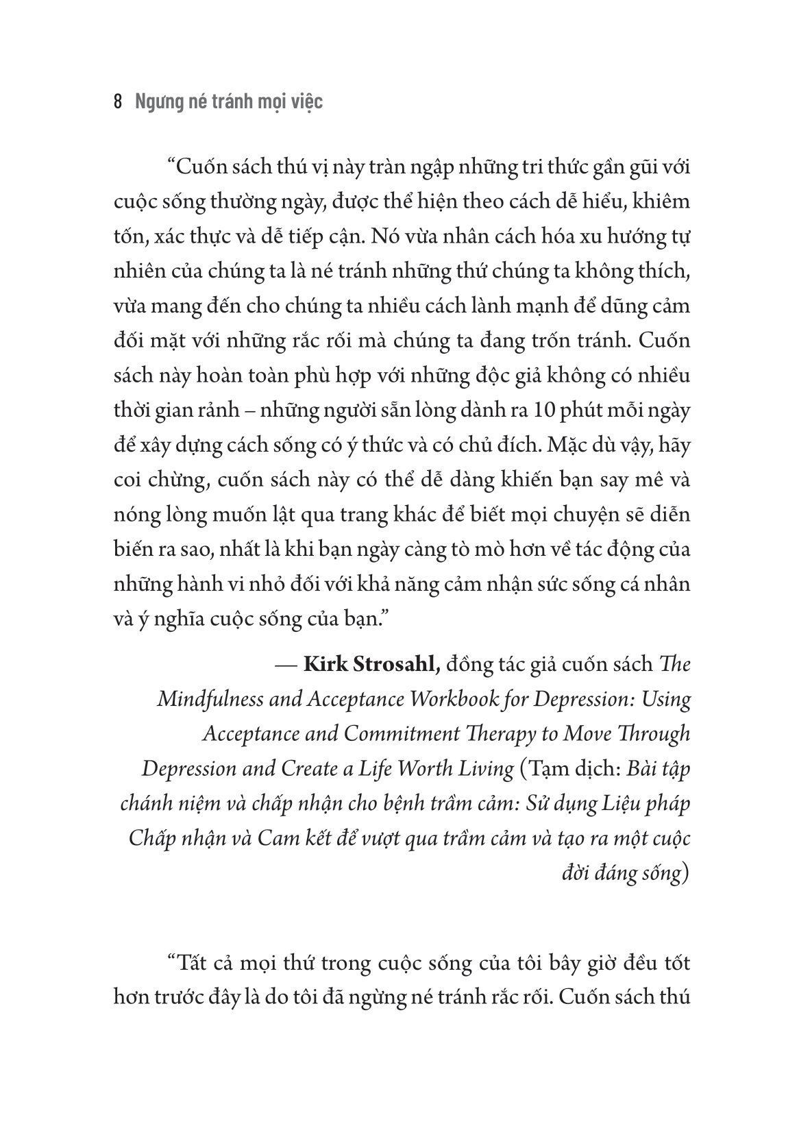 ngưng né tránh mọi việc - 25 kĩ năng nhỏ để đối mặt với nỗi sợ của bạn