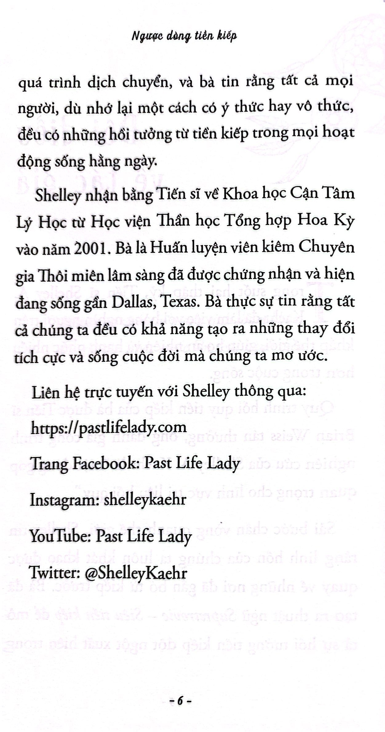 ngược dòng tiền kiếp