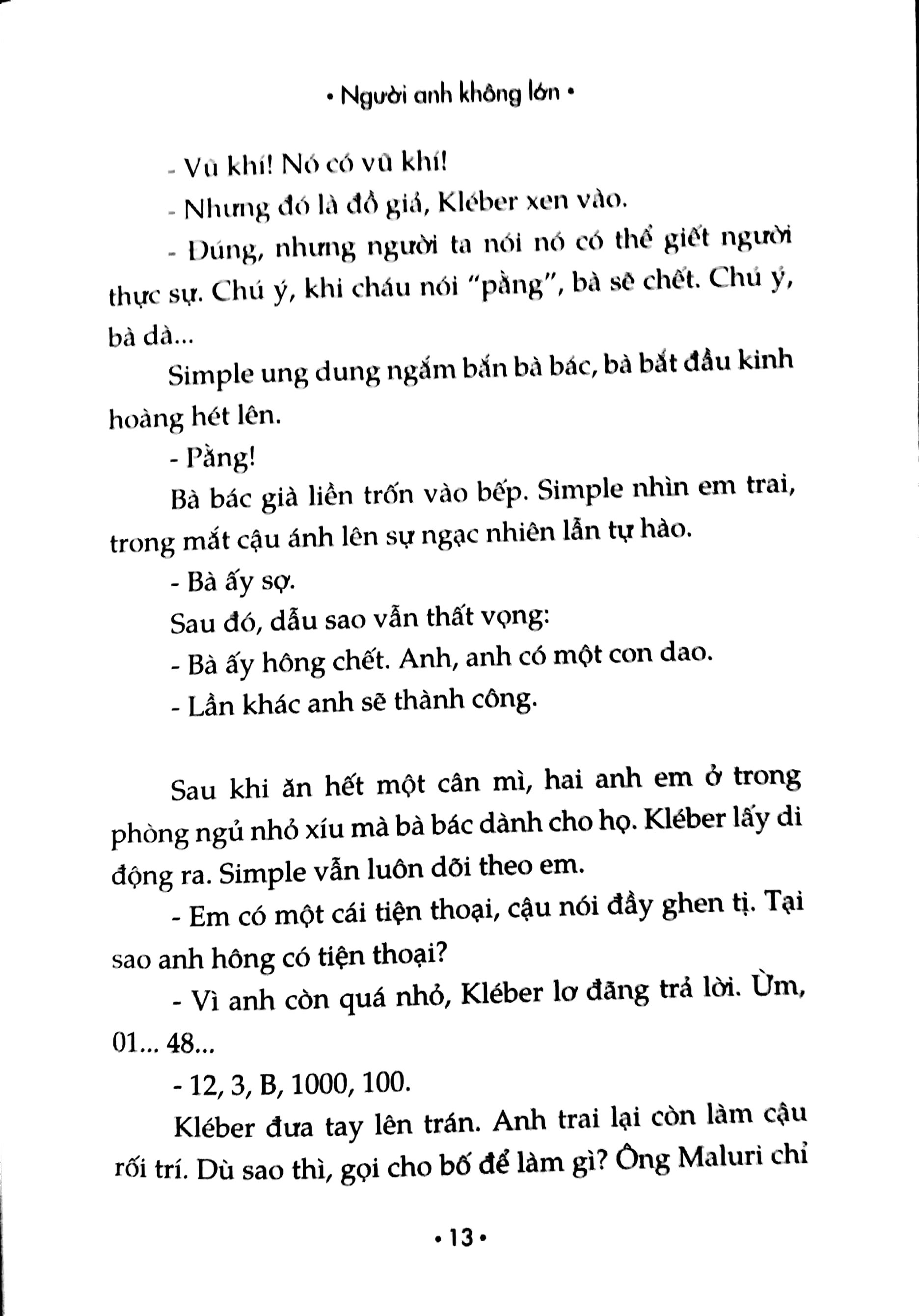 người anh không lớn