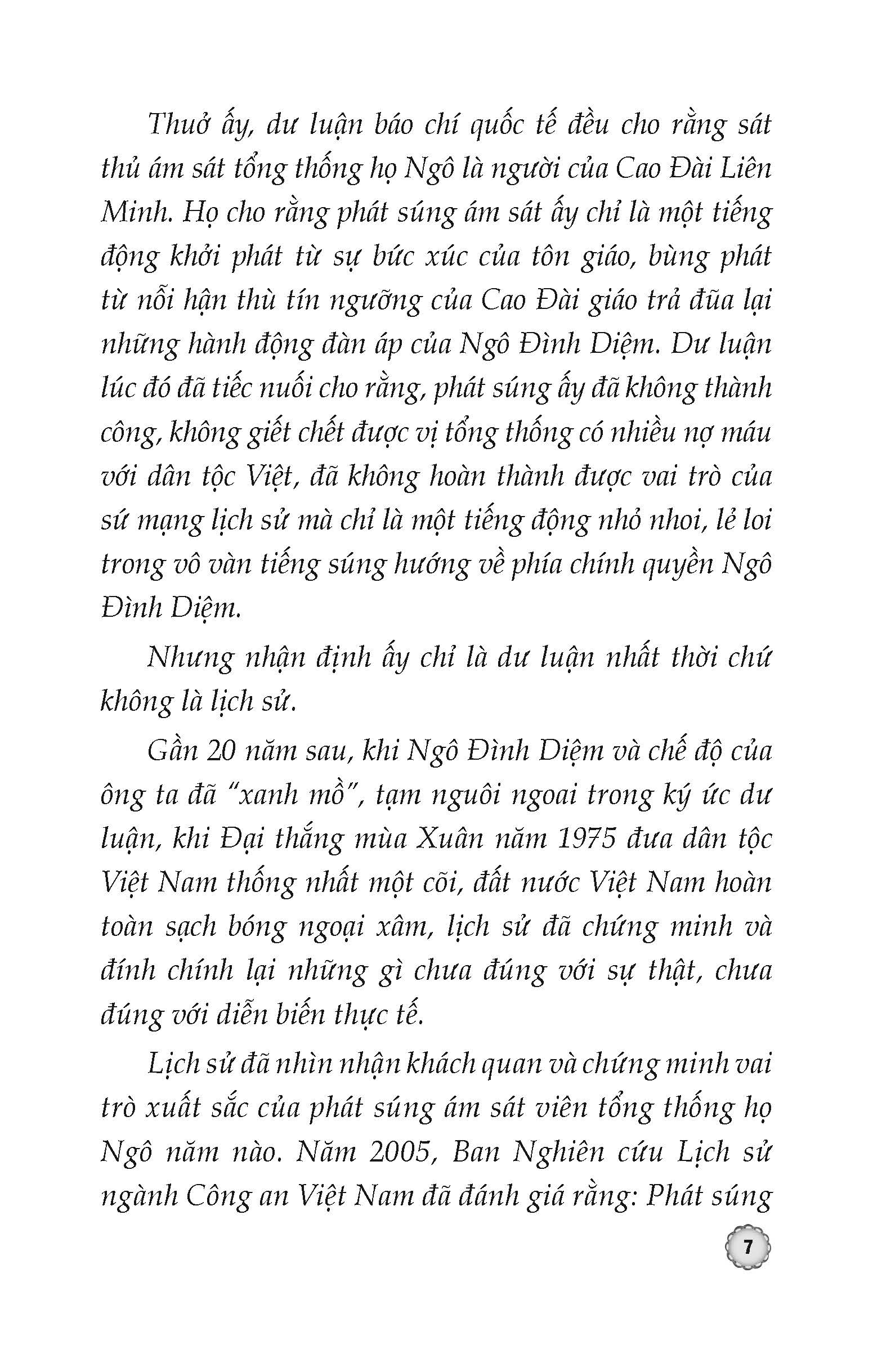 Người Ba Lần Mưu Sát Ngô Đình Diệm