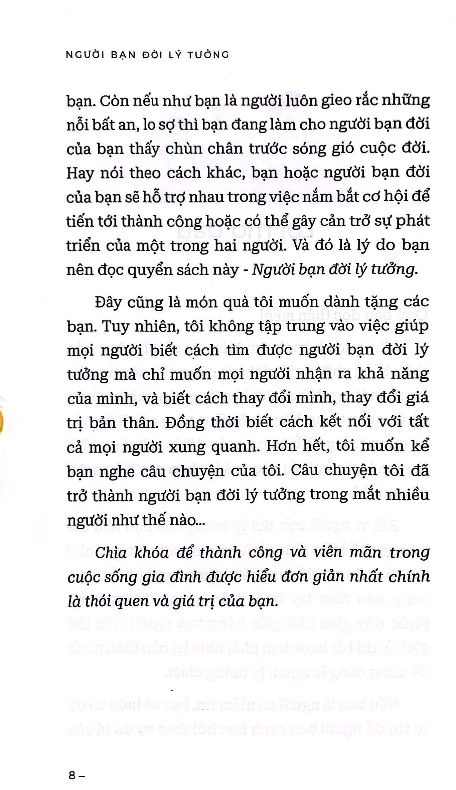 người bạn đời lý tưởng
