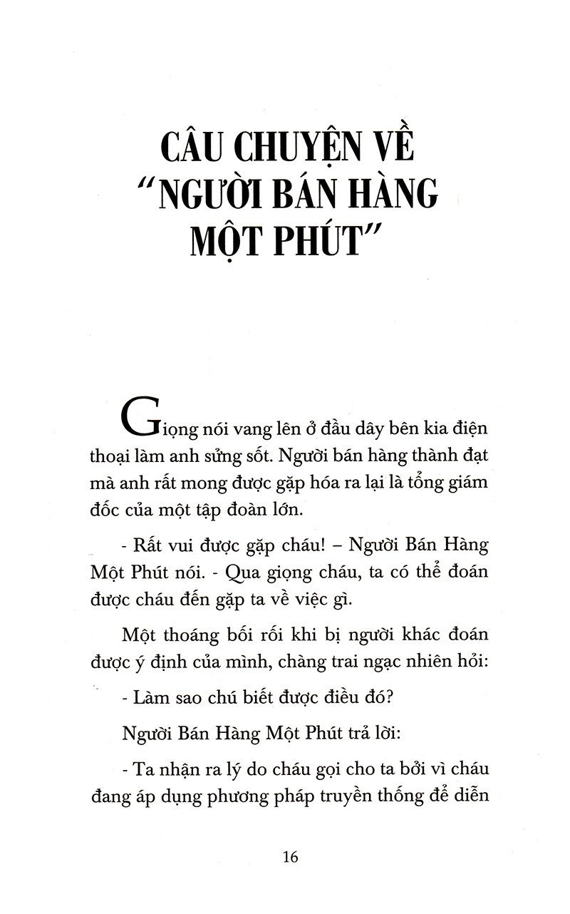 người bán hàng một phút (tái bản 2020)