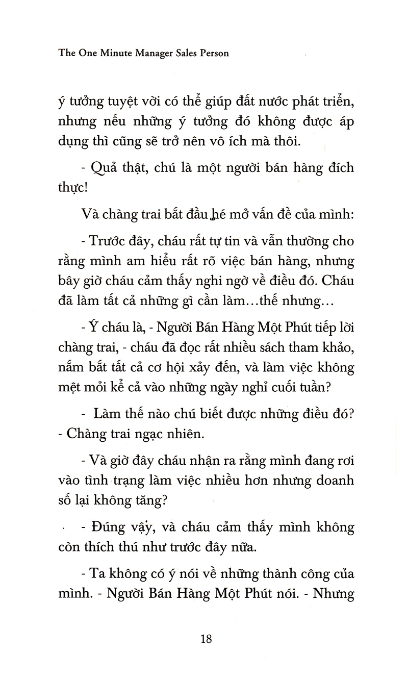 người bán hàng một phút (tái bản 2020)