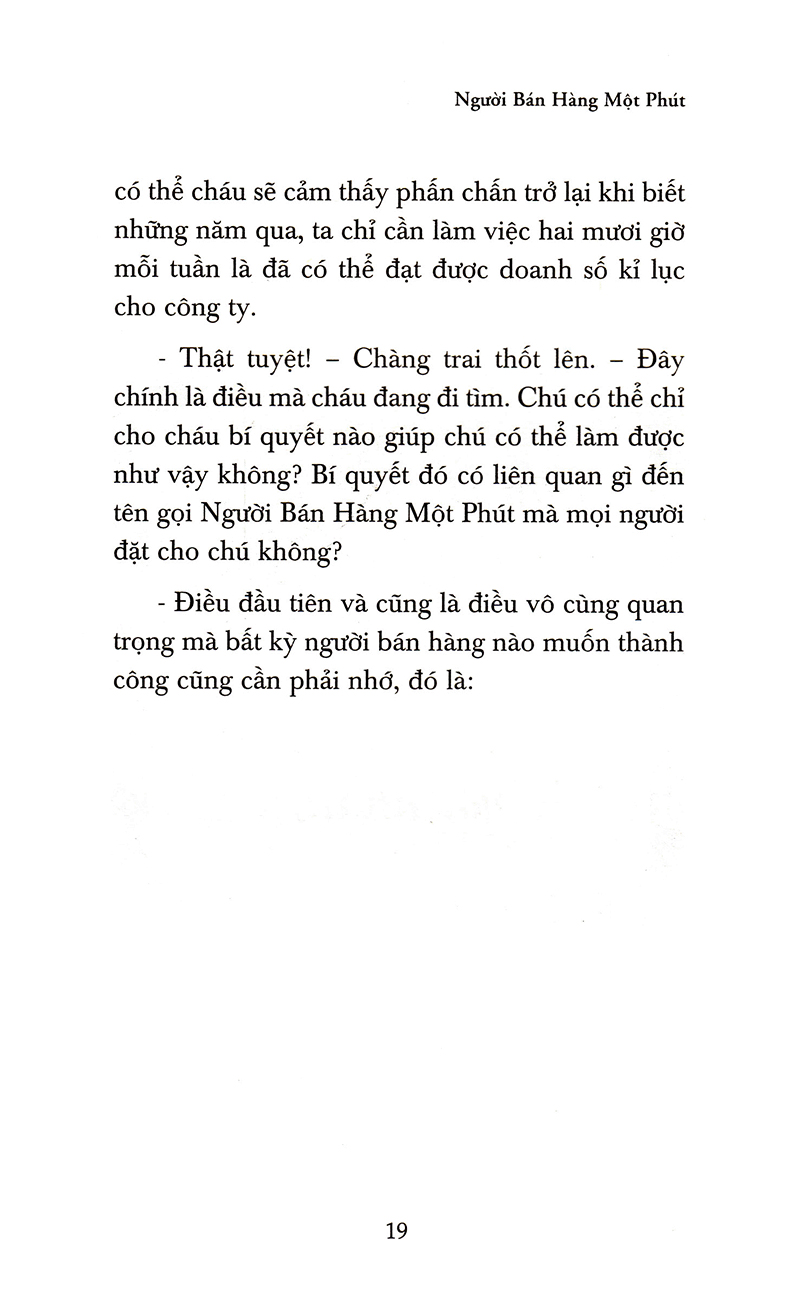 người bán hàng một phút (tái bản 2020)