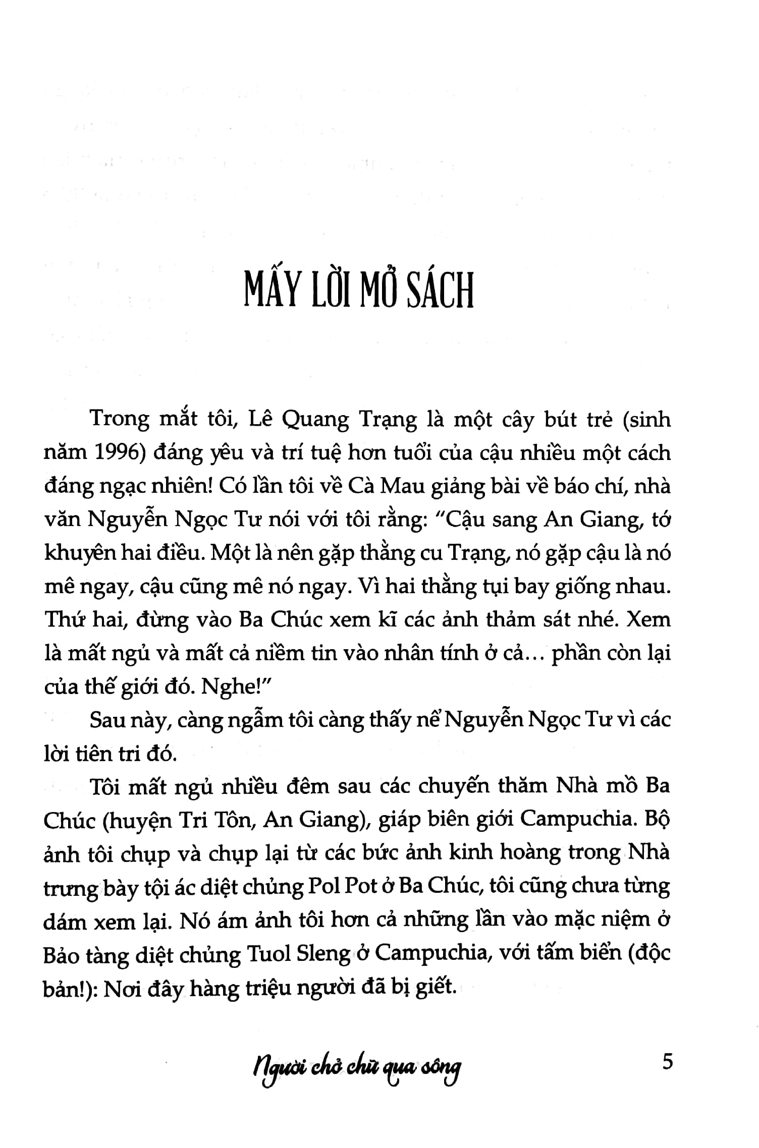 người chở chữ qua sông