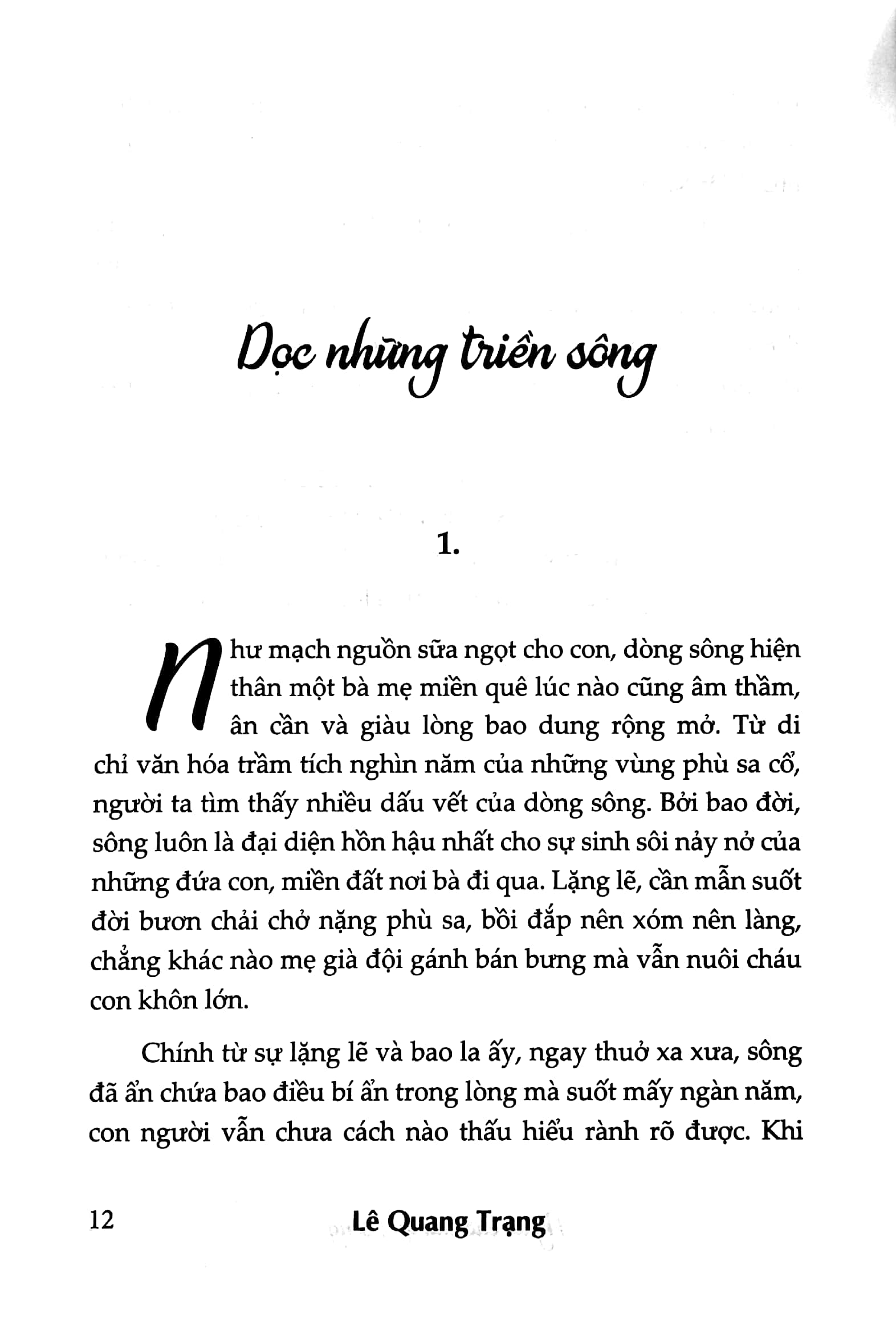 người chở chữ qua sông