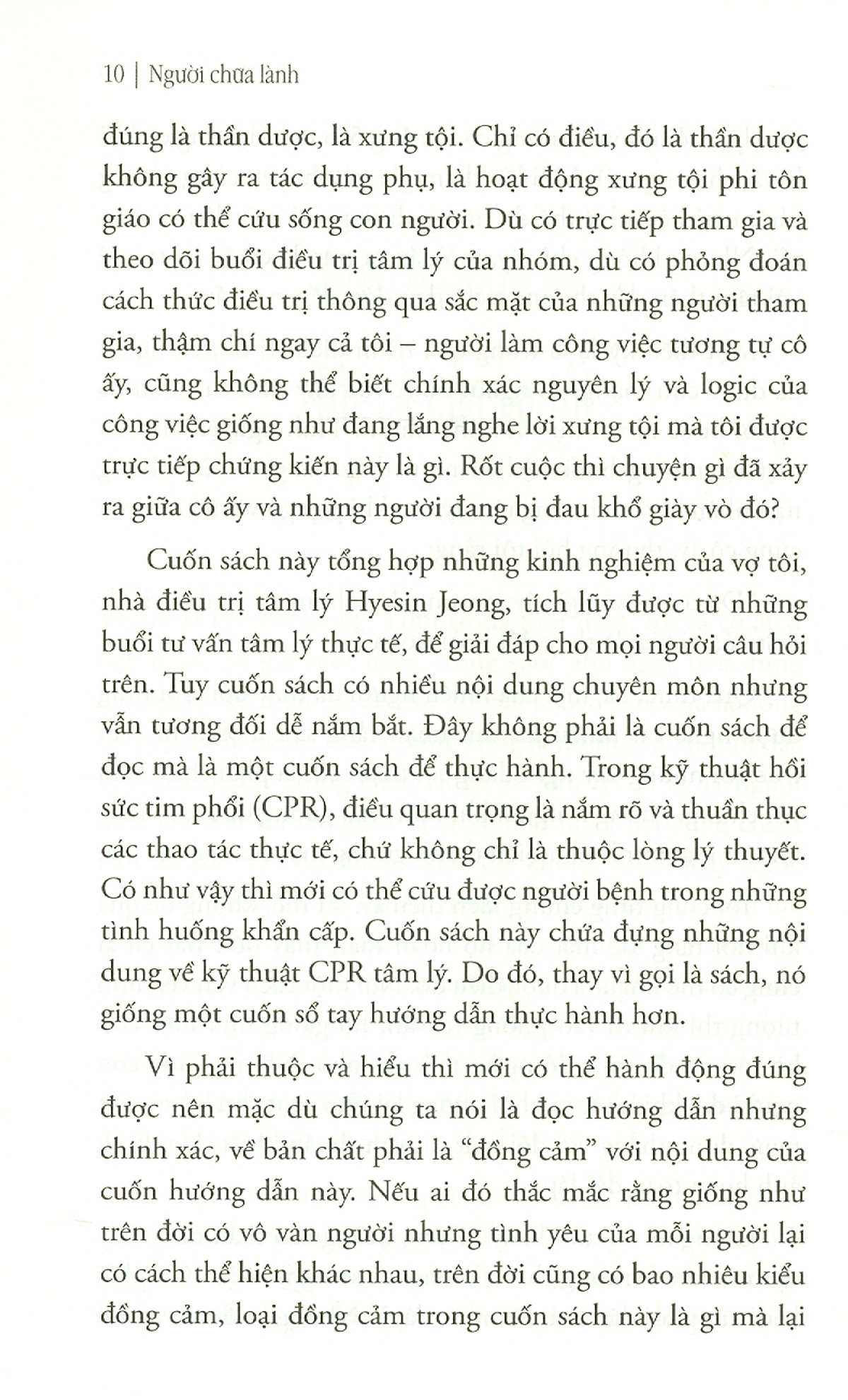 người chữa lành - sức mạnh lay động trái tim