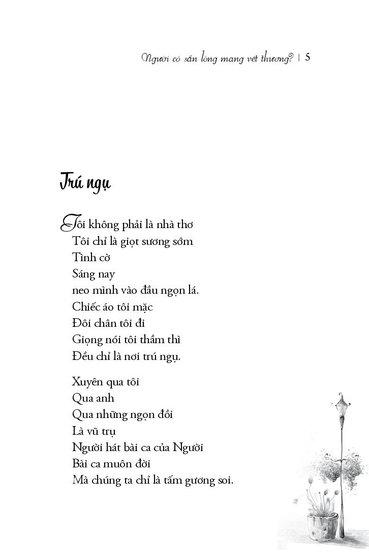 người có sẵn lòng mang vết thương?