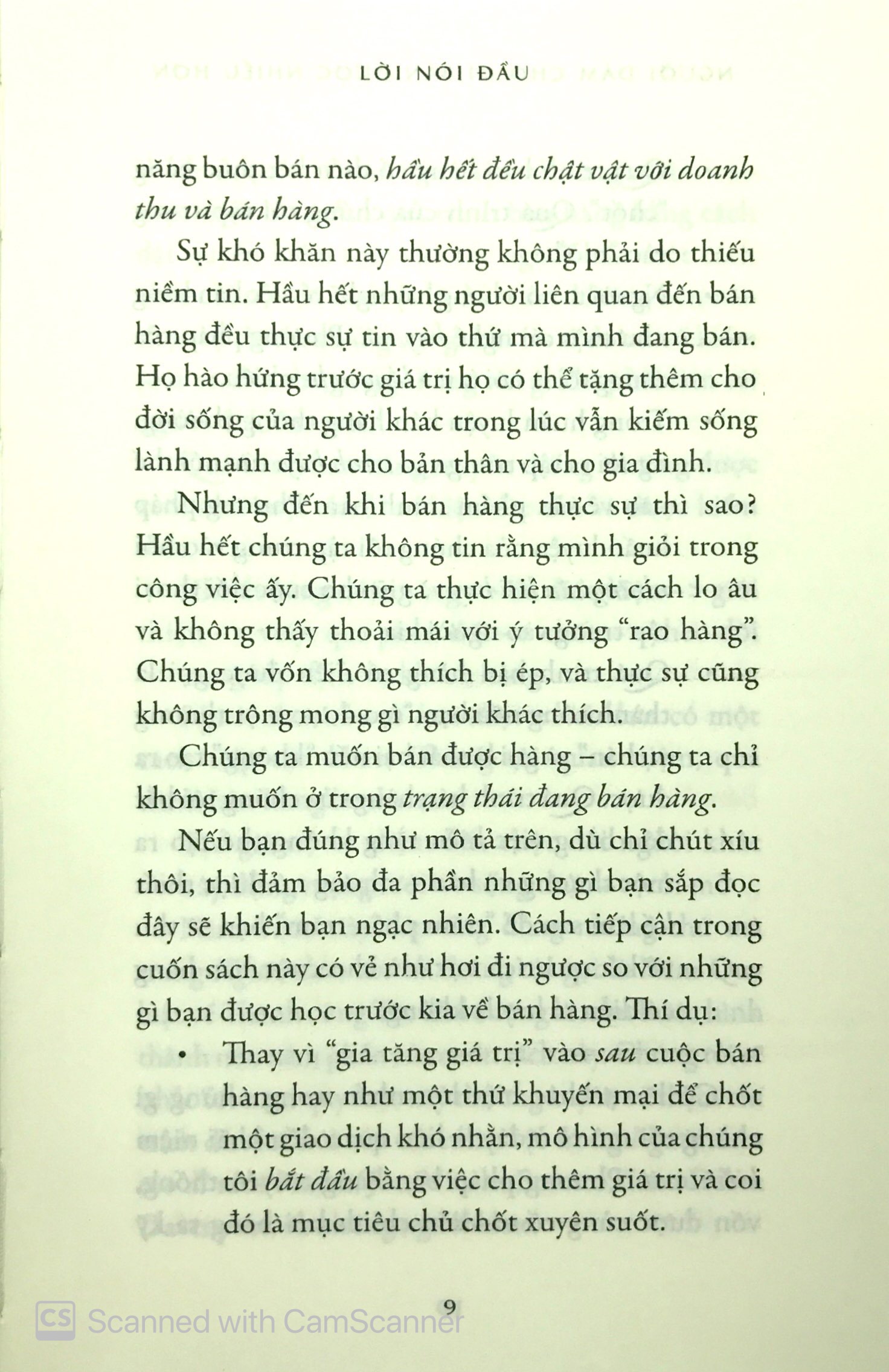 người dám cho đi bán được nhiều hơn