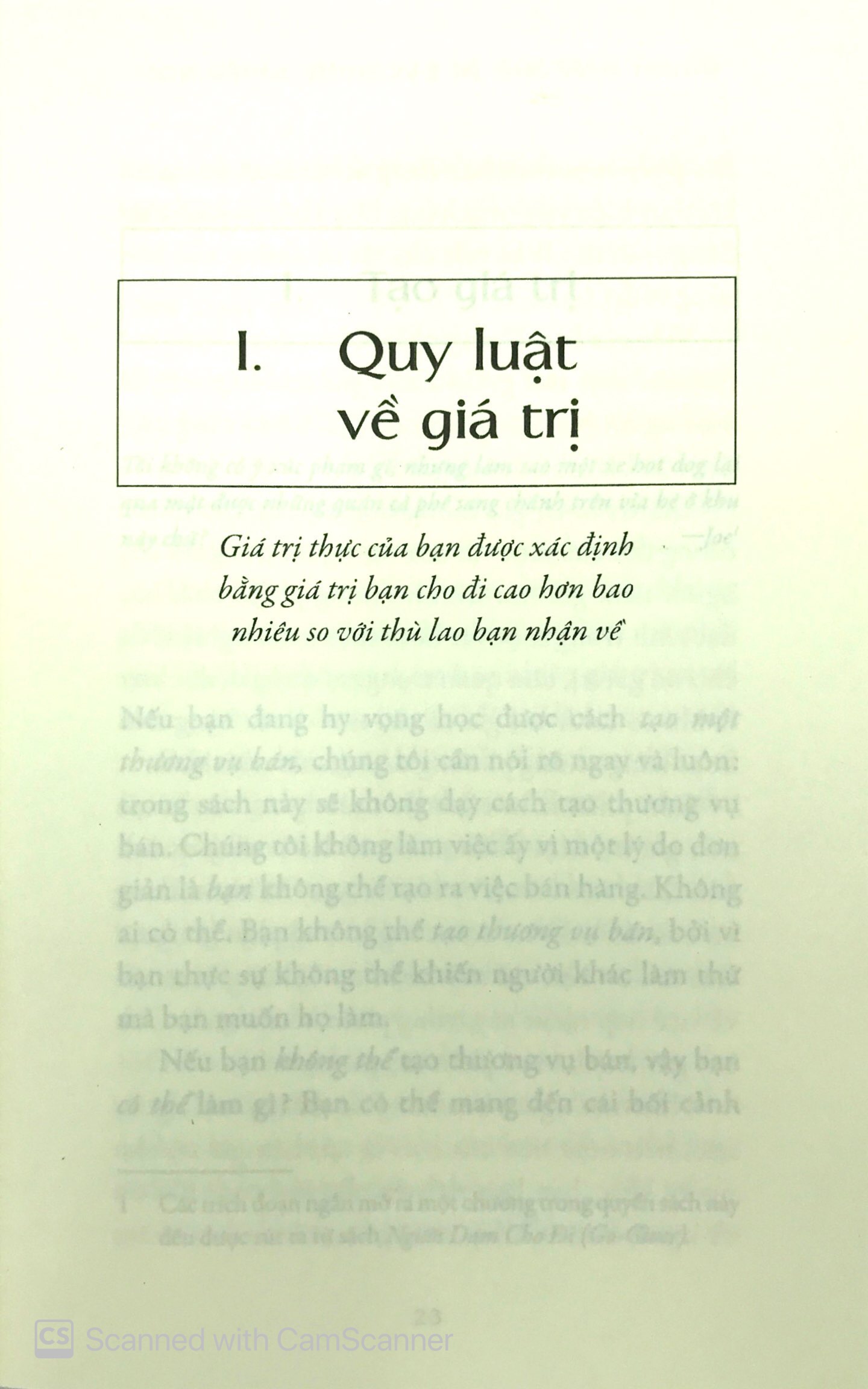 người dám cho đi bán được nhiều hơn