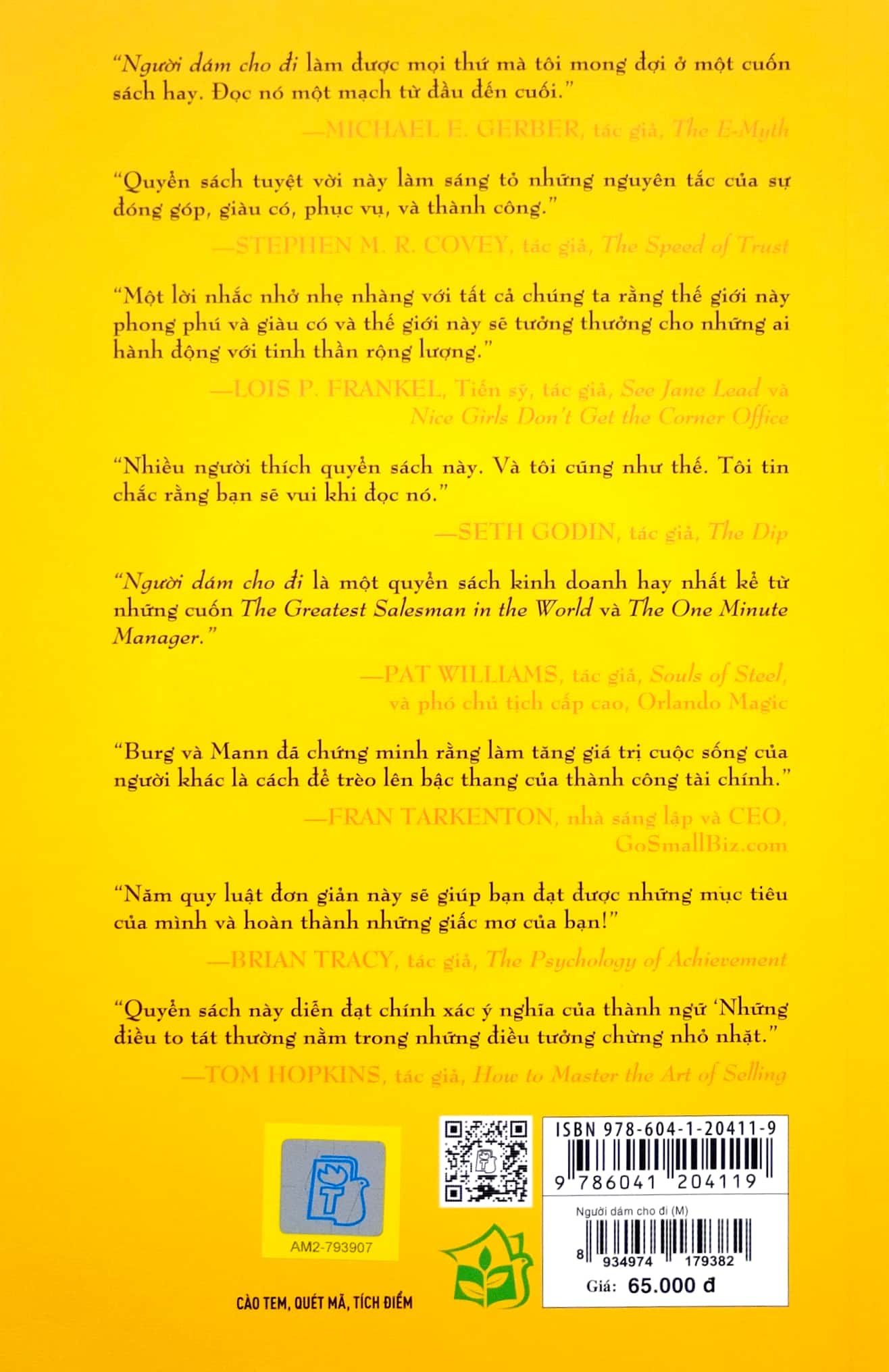 người dám cho đi (tái bản 2022)