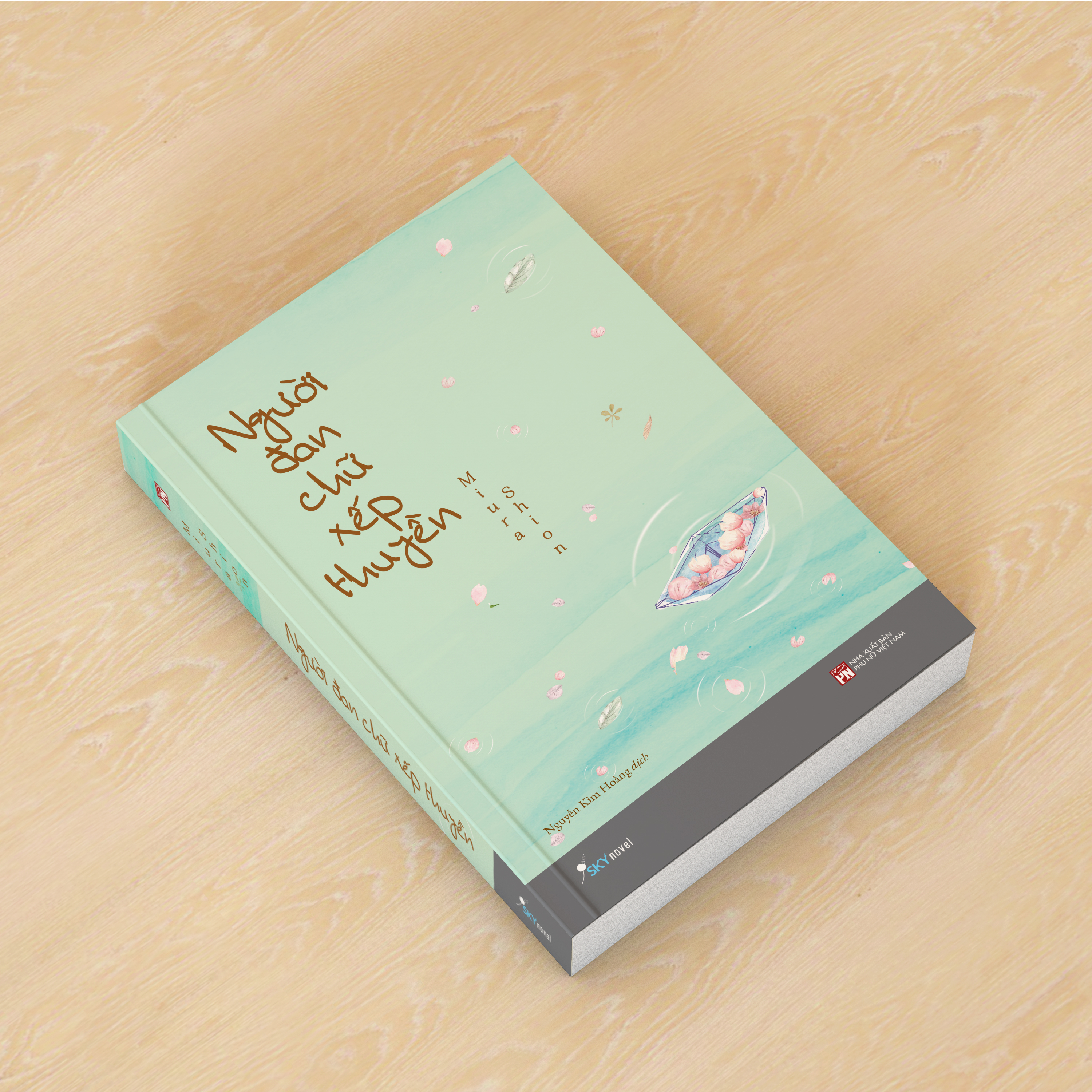 người đan chữ xếp thuyền (tái bản 2024) - tặng kèm bookmark 8 cm