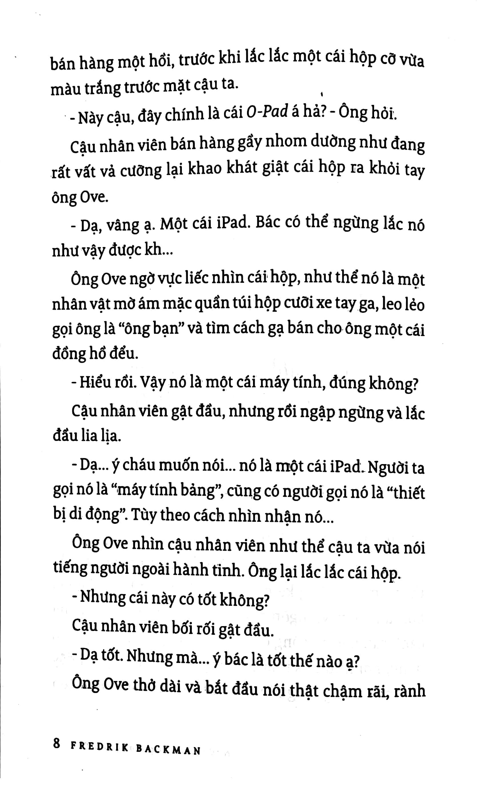 người đàn ông mang tên ove (tái bản)