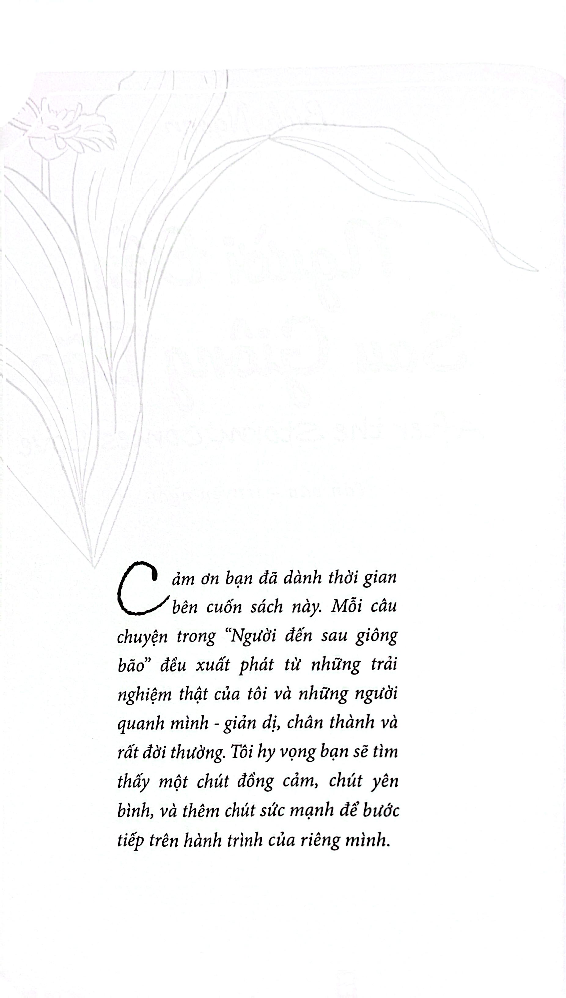 Người Đến Sau Giông Bão - After The Storm Comes Love