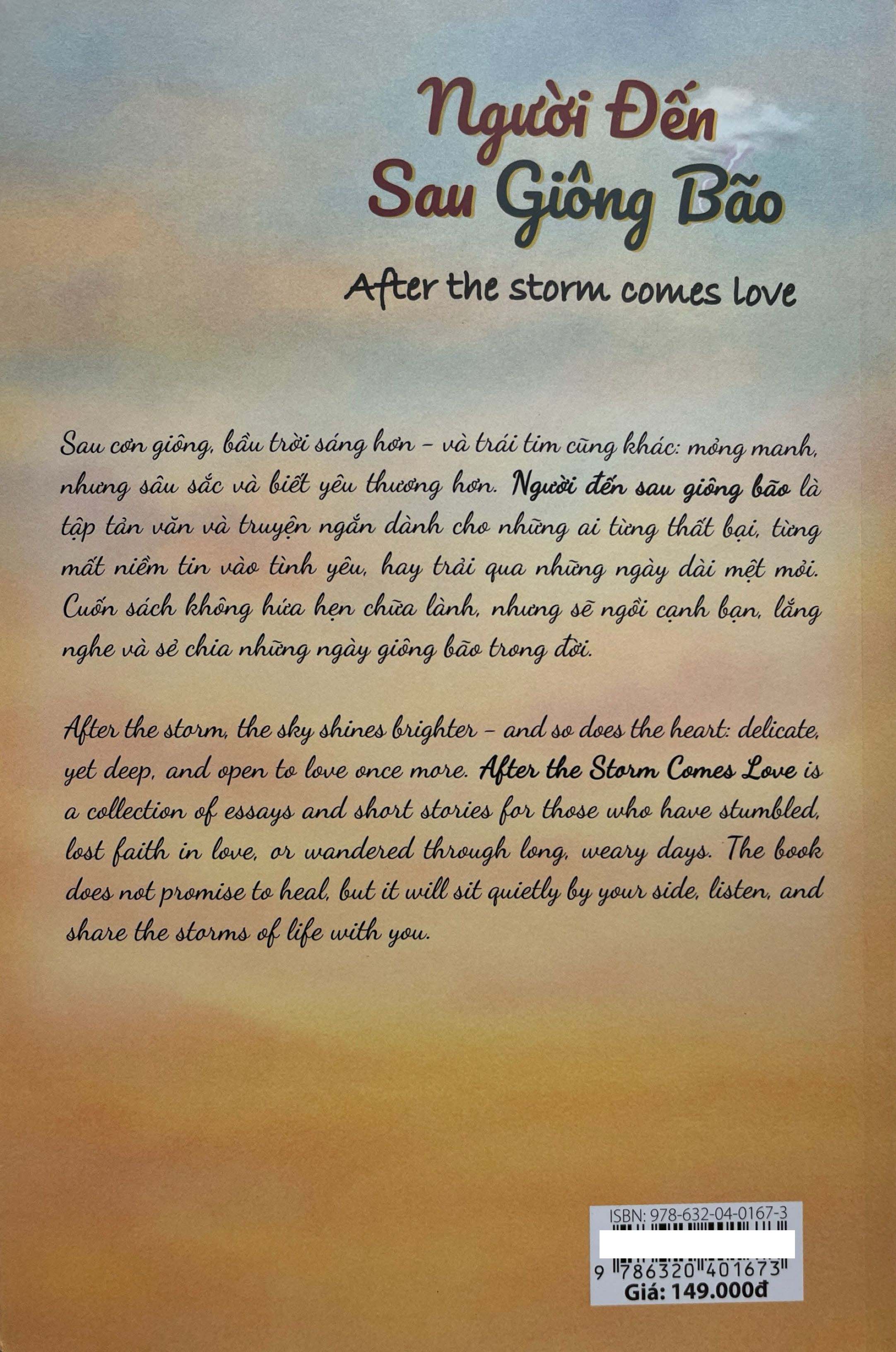 Người Đến Sau Giông Bão - After The Storm Comes Love