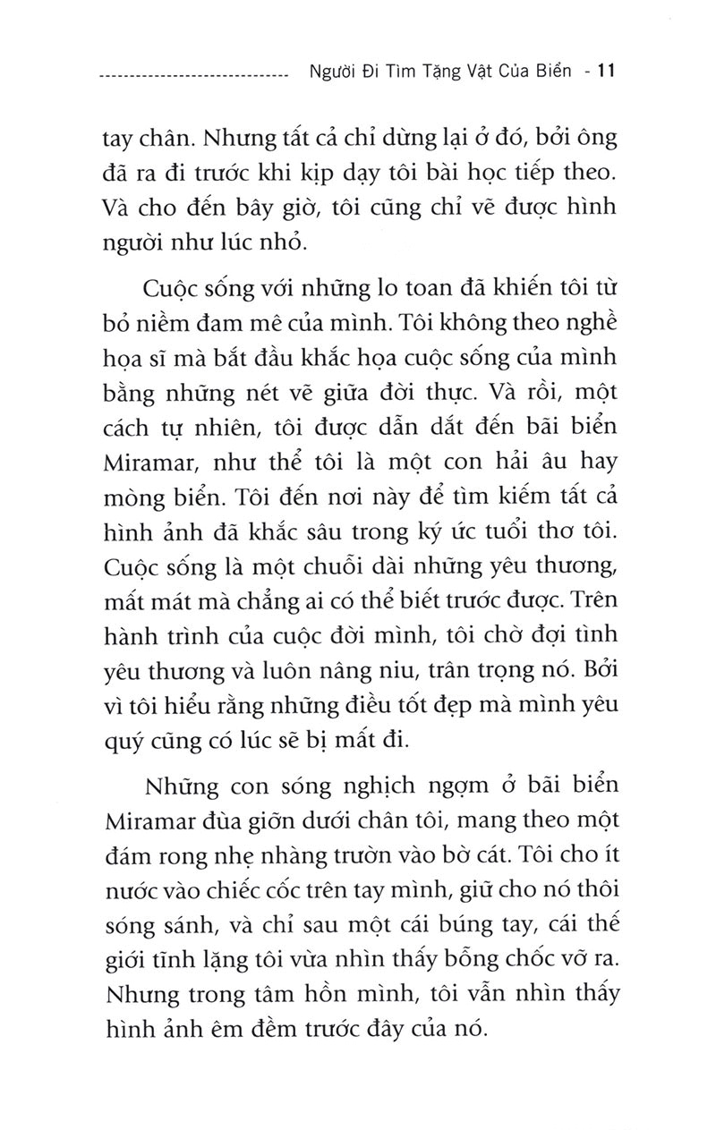 người đi tìm tặng vật của biển (tái bản)