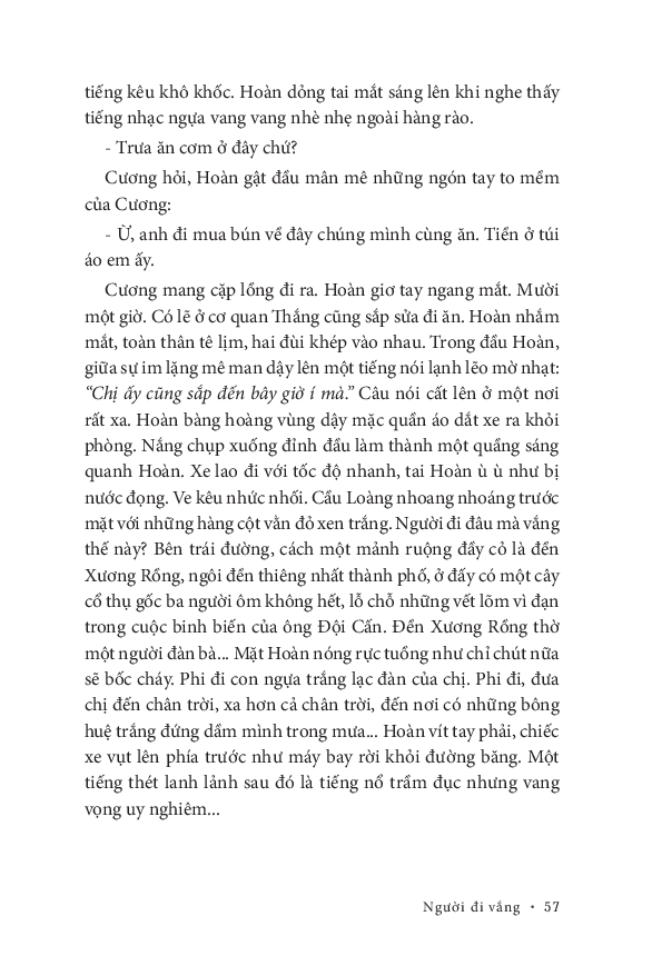 người đi vắng (bản đặc biệt)