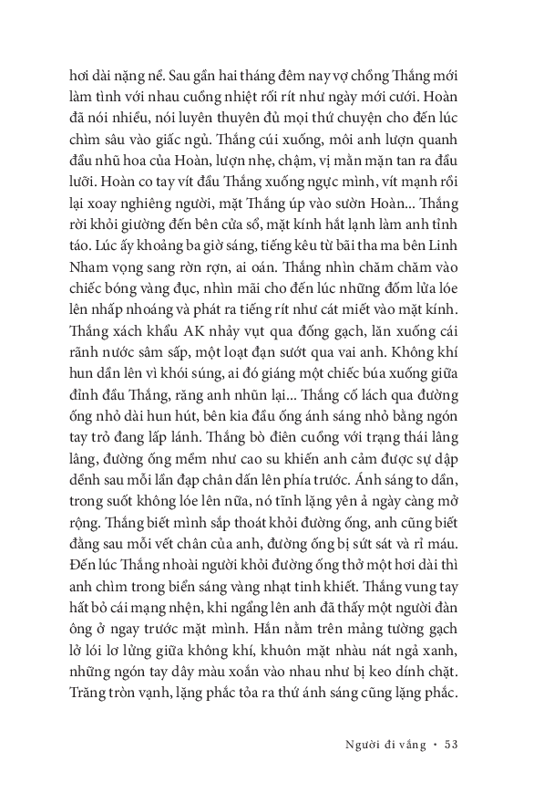 người đi vắng (bản đặc biệt)