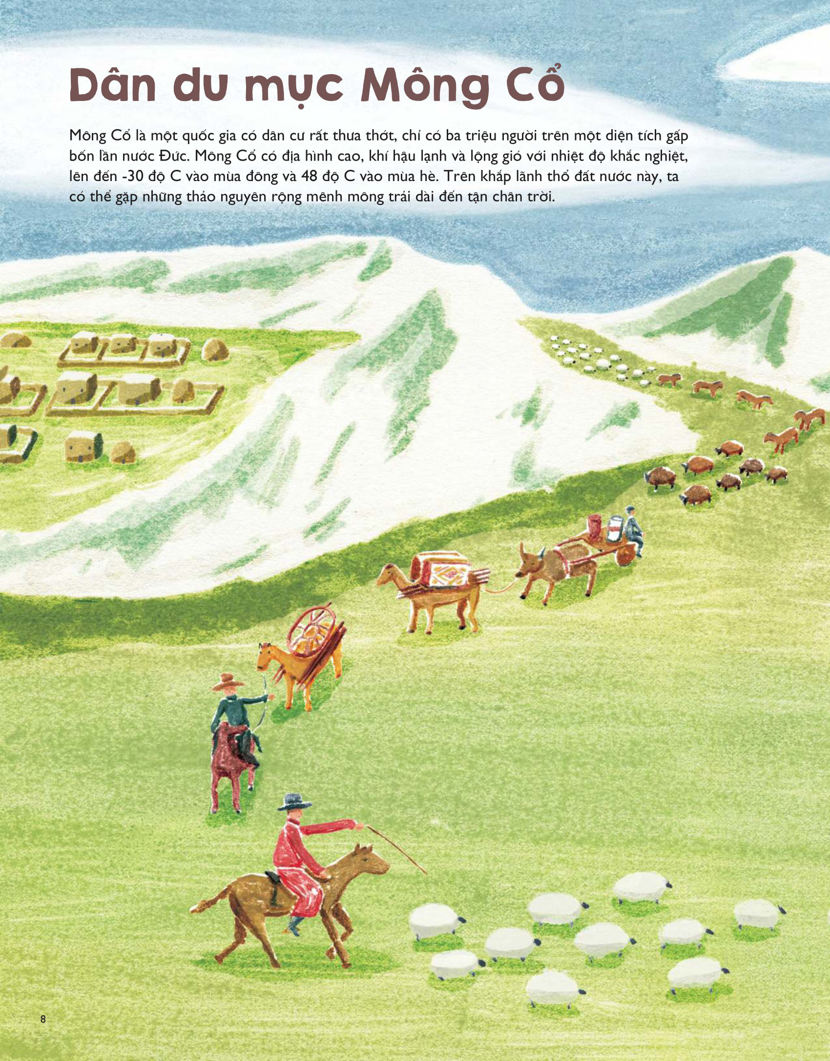 người du mục - cuộc sống nay đây mai đó