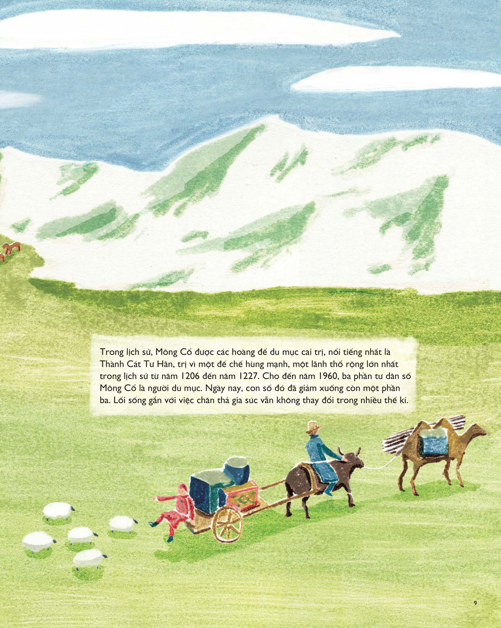 người du mục - cuộc sống nay đây mai đó